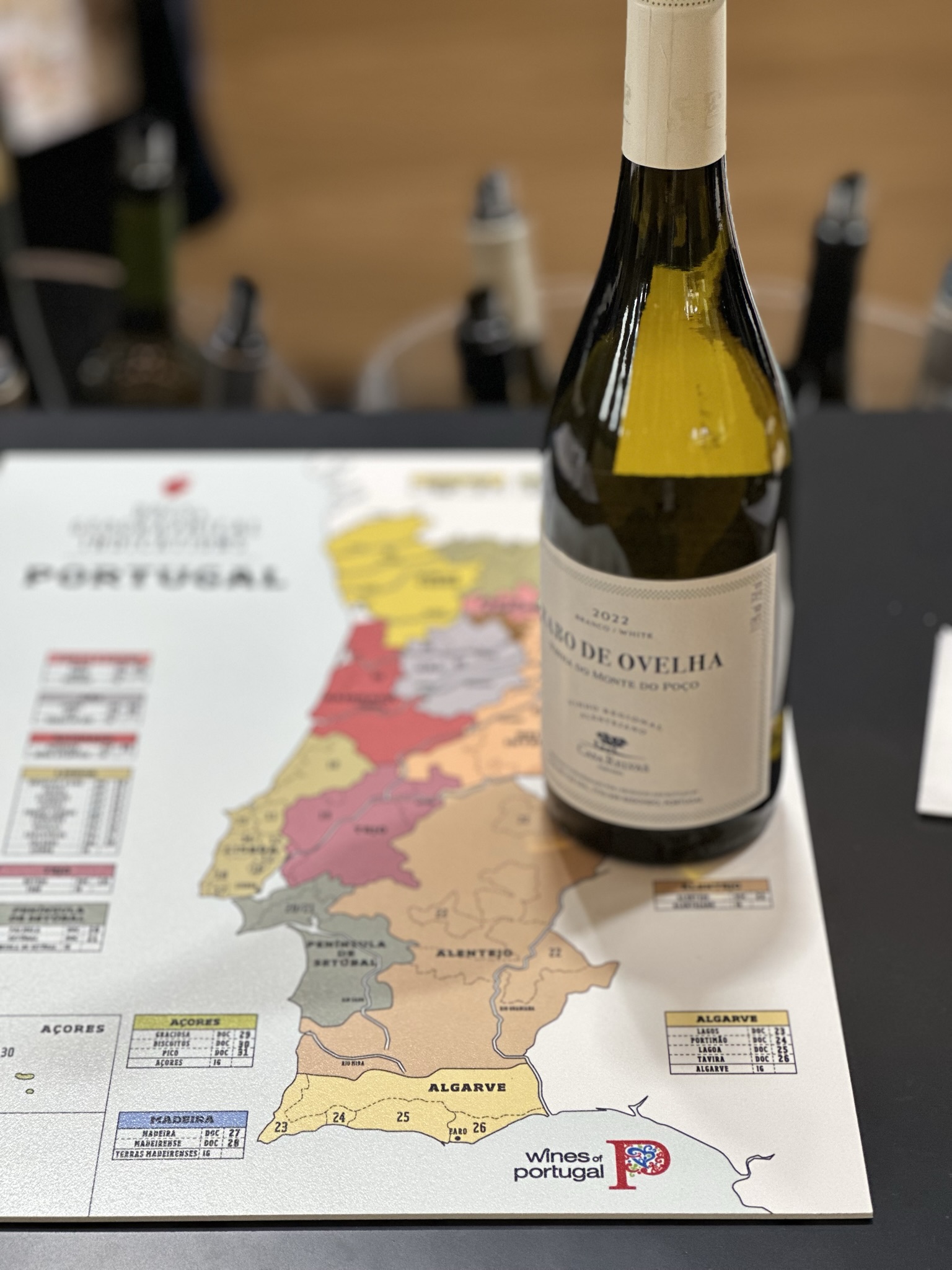 Vin blanc portugais 100% Rabo de Ovelha - Crédit Photo : Toutlevin