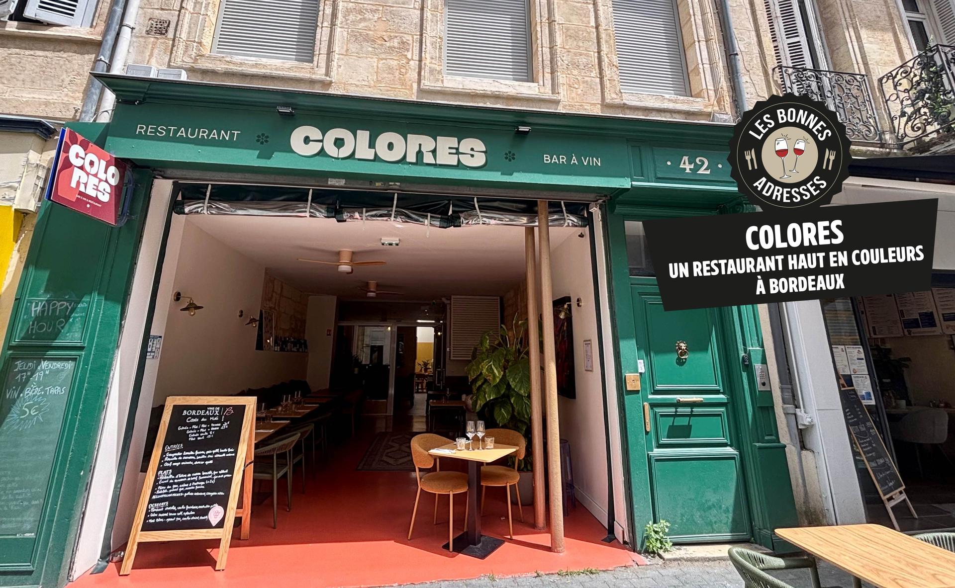 Colores, un restaurant haut en couleur à Bordeaux