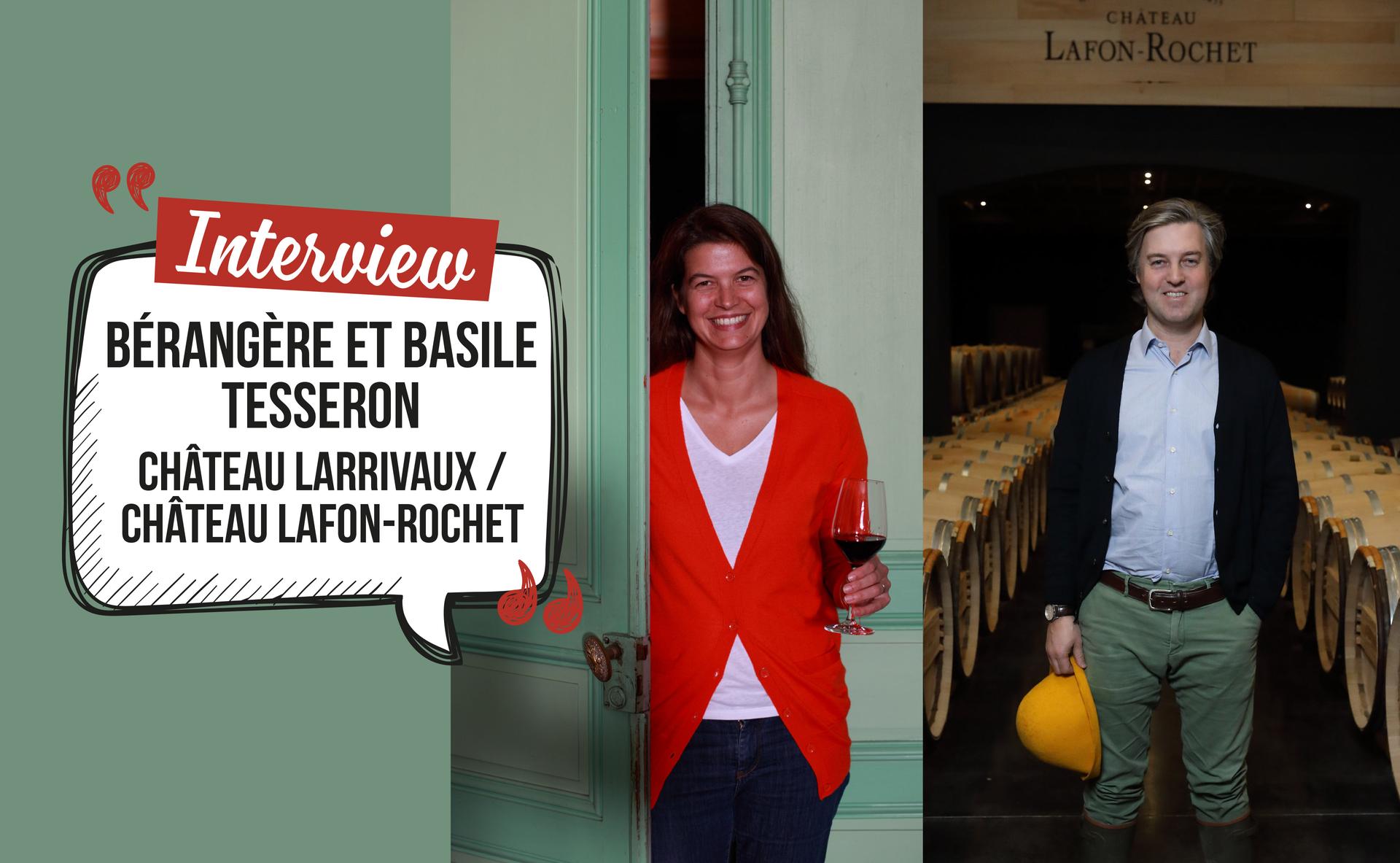 Bérangère et Basile Tesseron : l'interview croisée vigneron / vigneronne