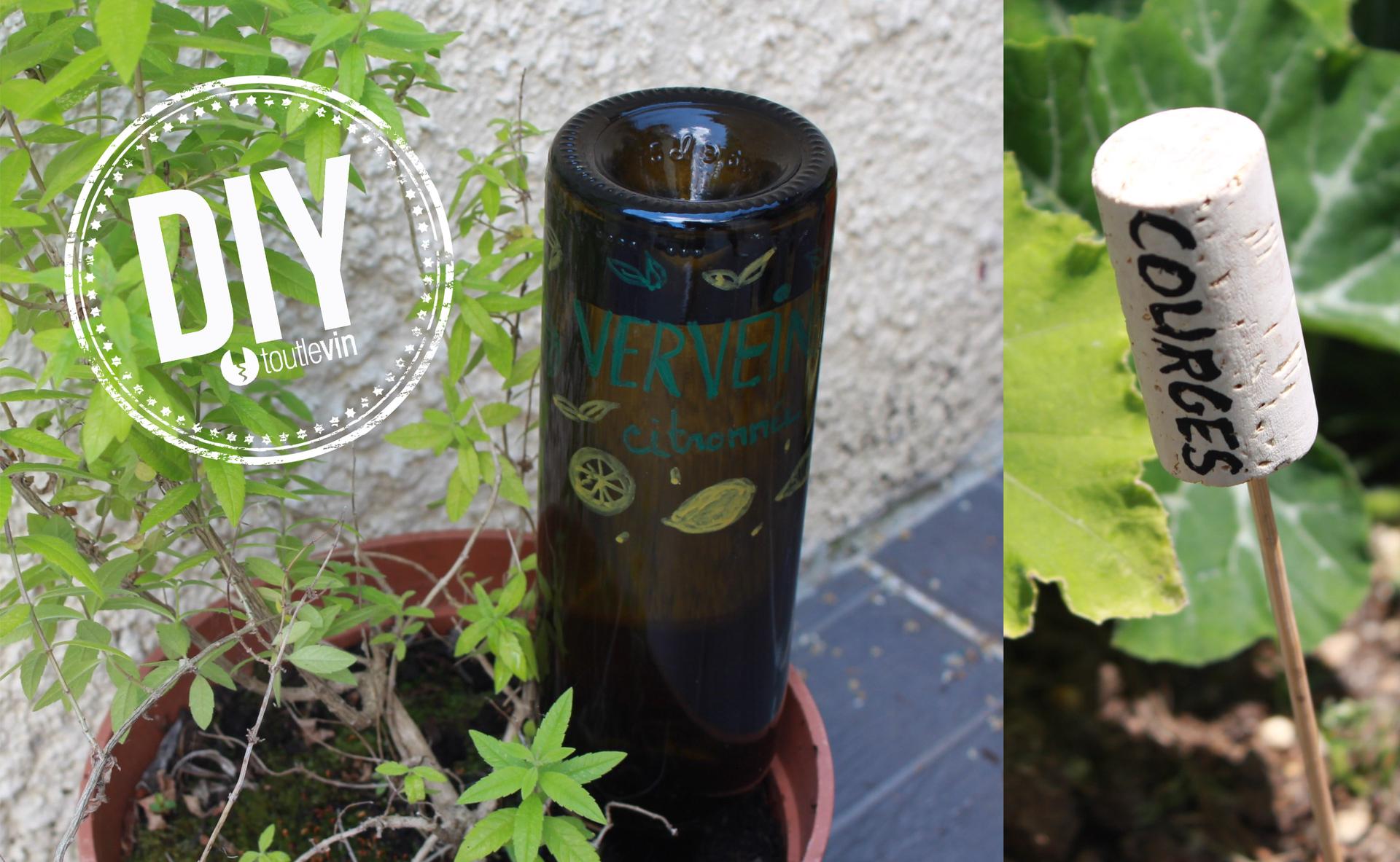Recycler vos bouteilles et bouchons pour organiser et arroser votre jardin
