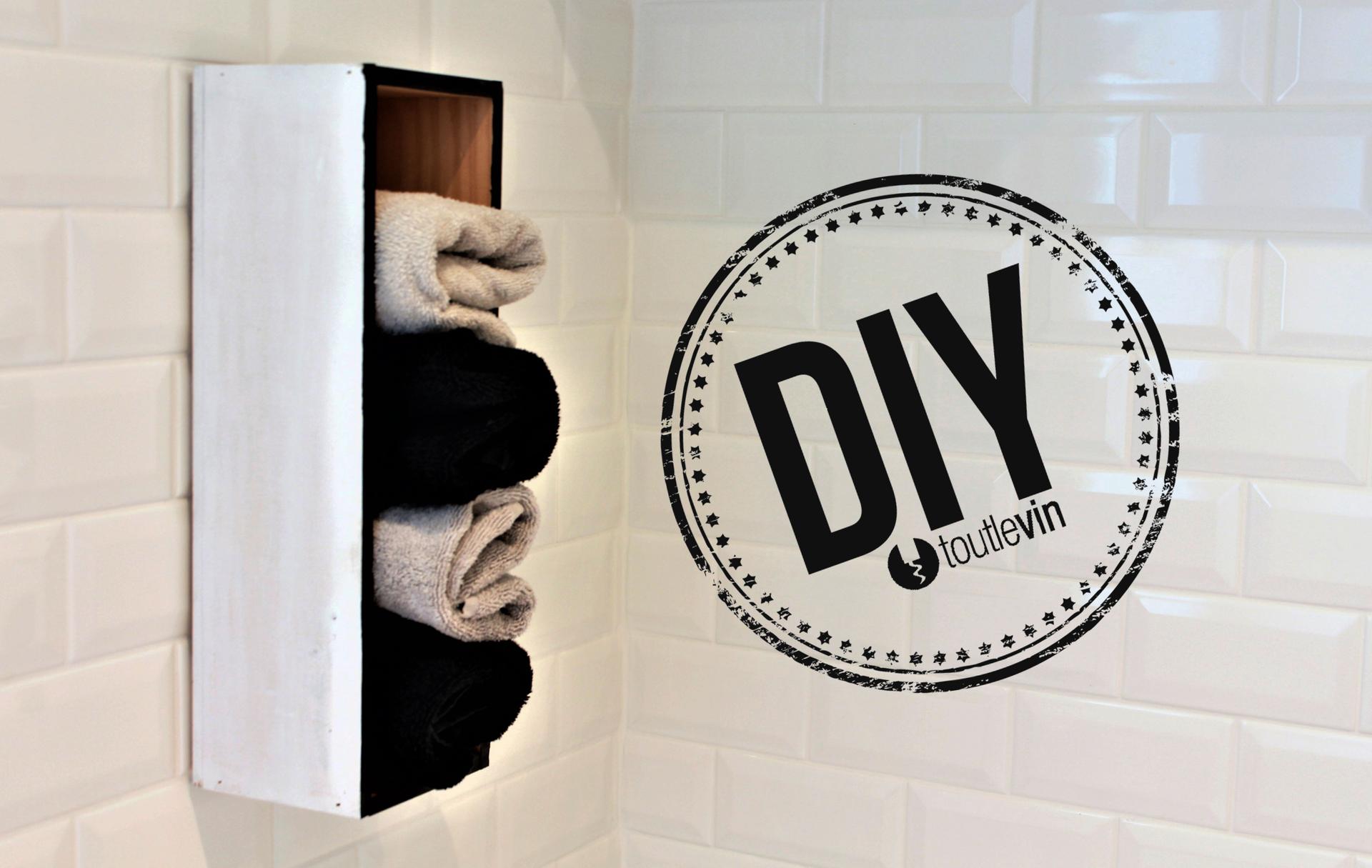 DIY : Etagère pour toilettes et salle de bains