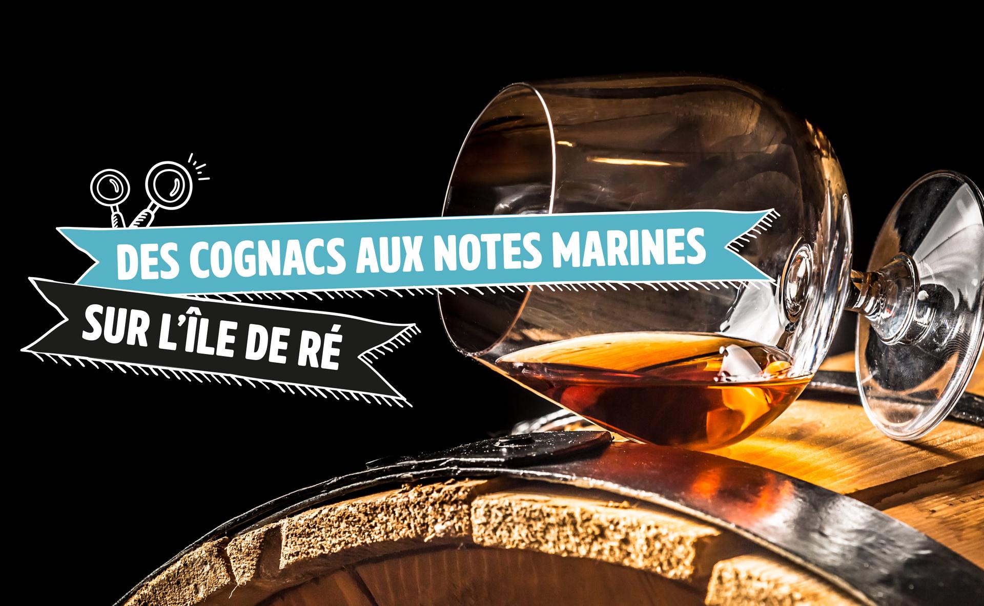 Des cognacs aux notes marines sur l’Île de Ré
