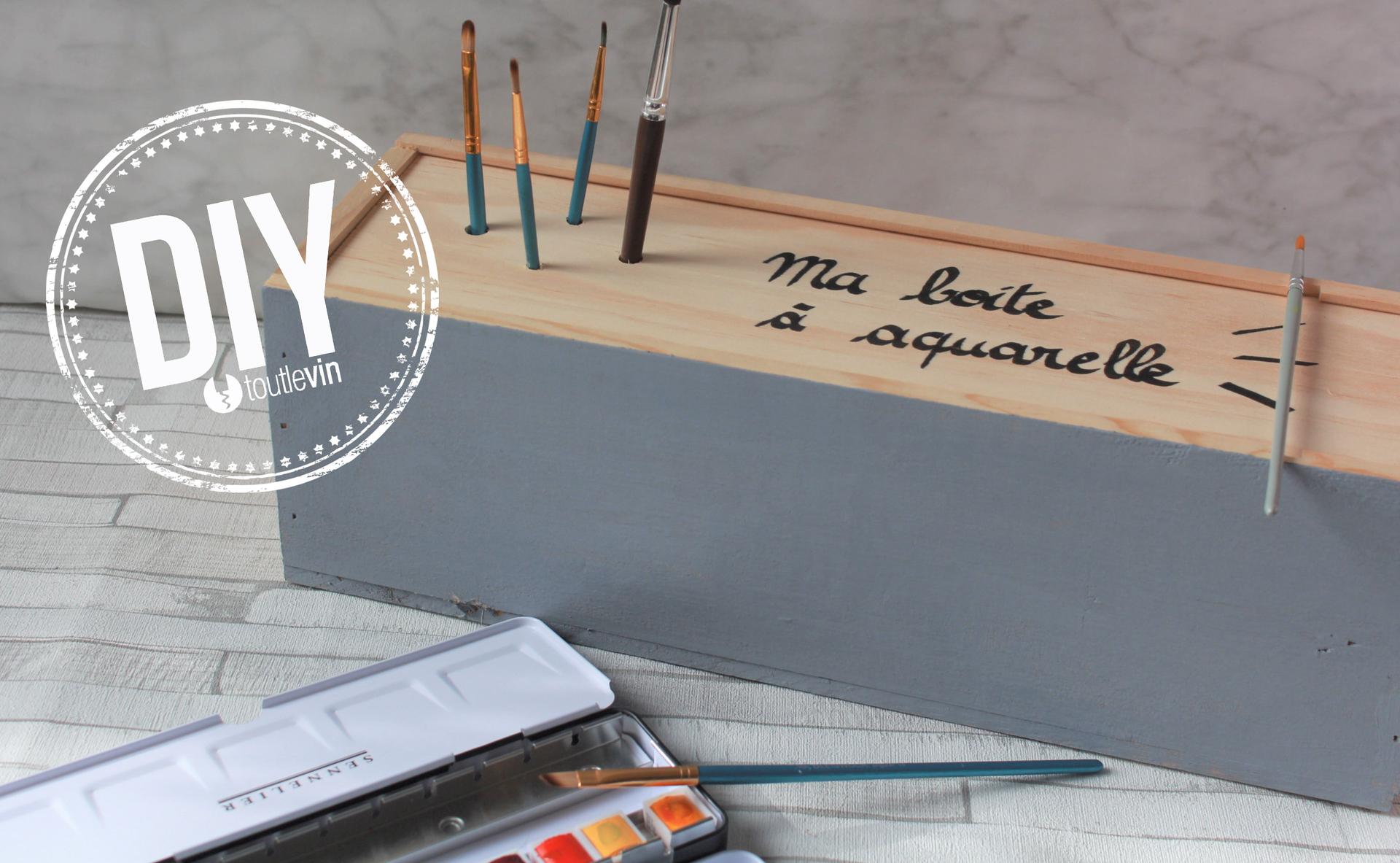 DIY : Fabriquer votre boite à peinture