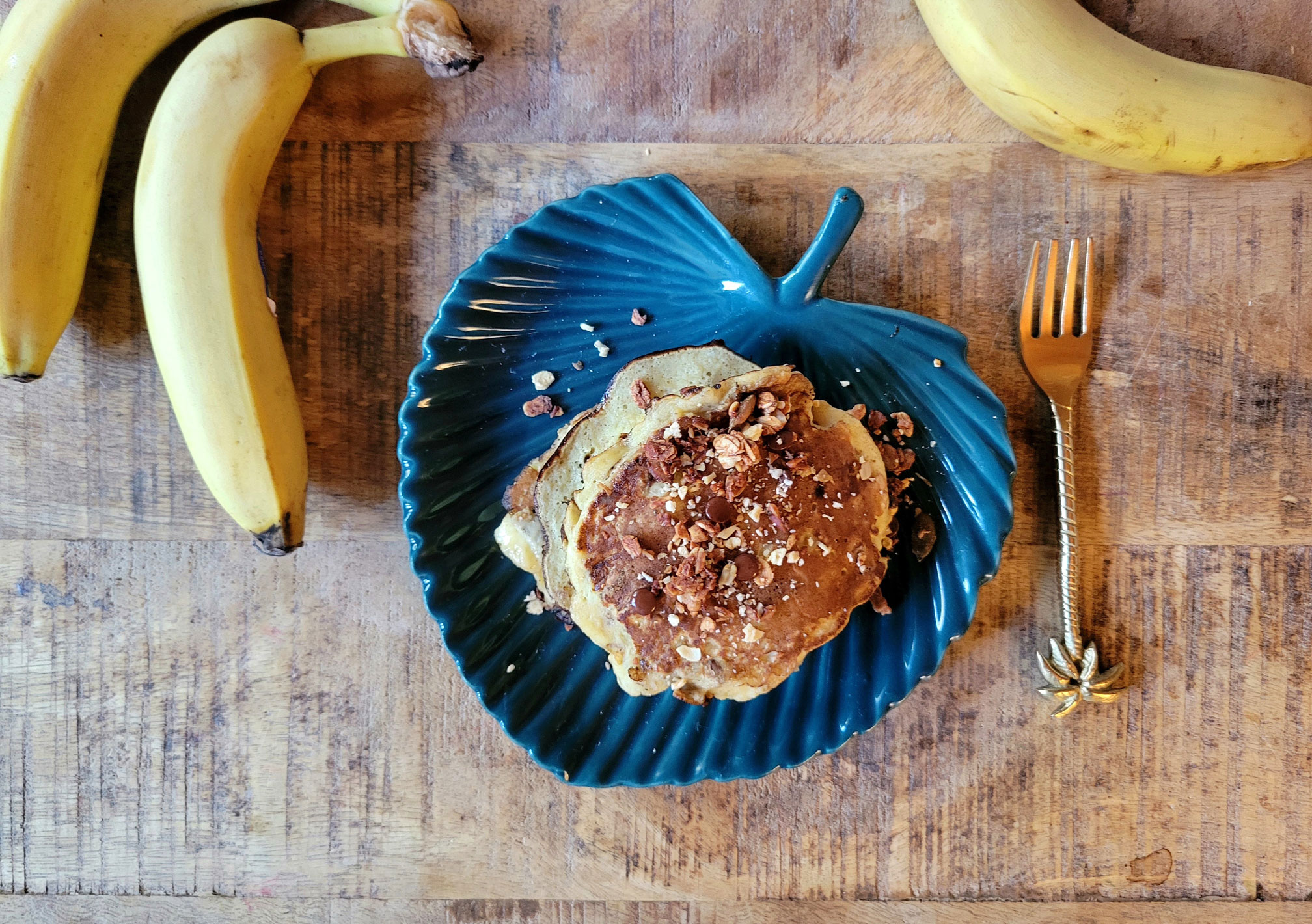 Les pancakes à la banane