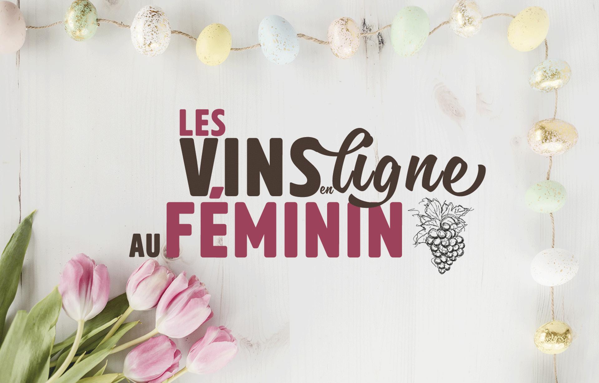 Les vins en ligne au féminin