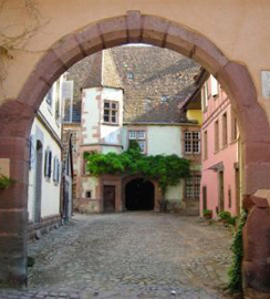 Chambres d'hôtes vignoble d'Alsace Riquewihr Cour de Nobles - Toutlevin.com - Le Blog