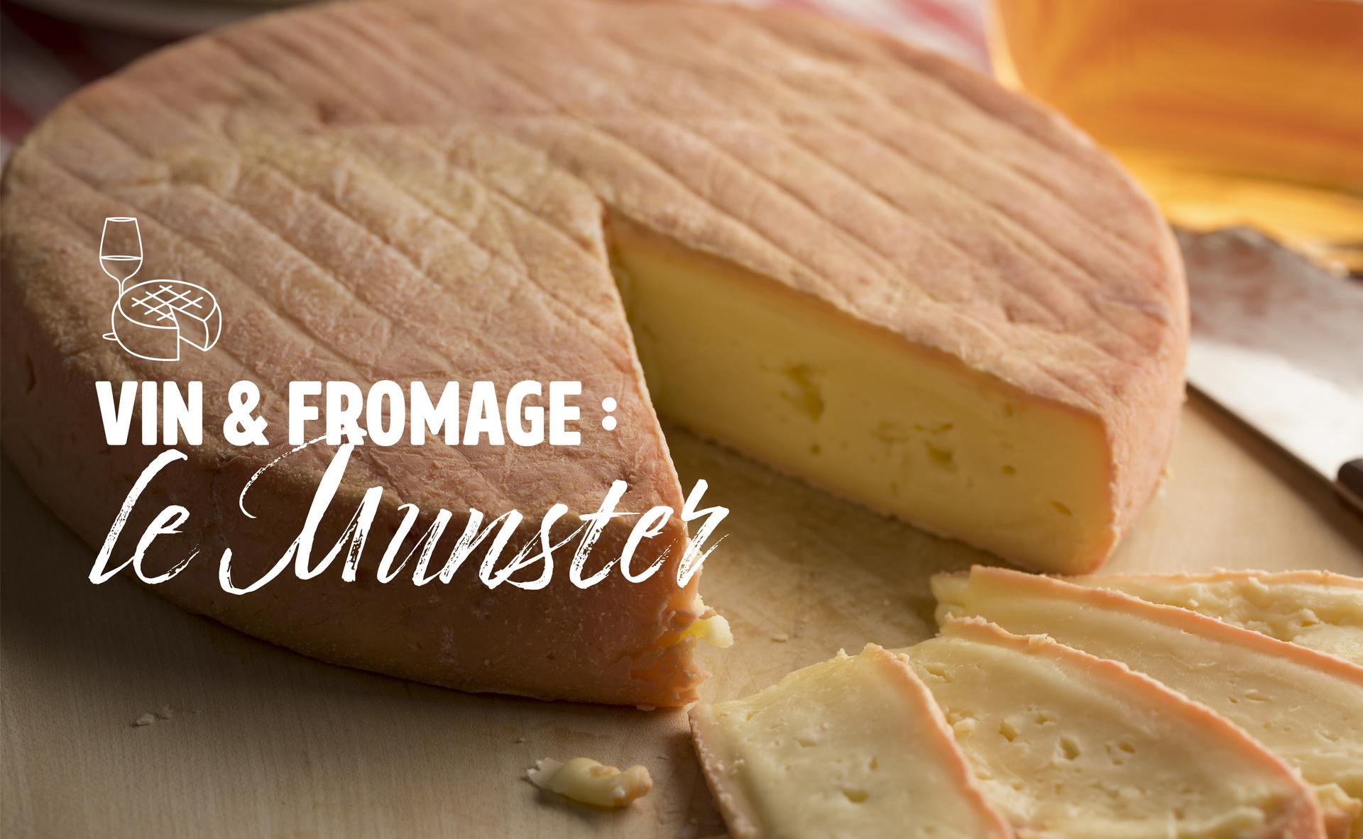 Vin & fromage : le Munster