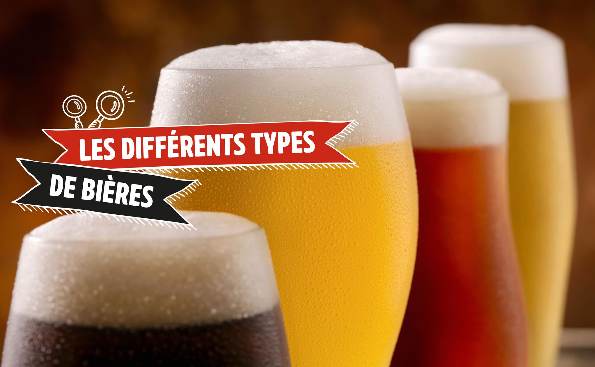 Les différents types de bières