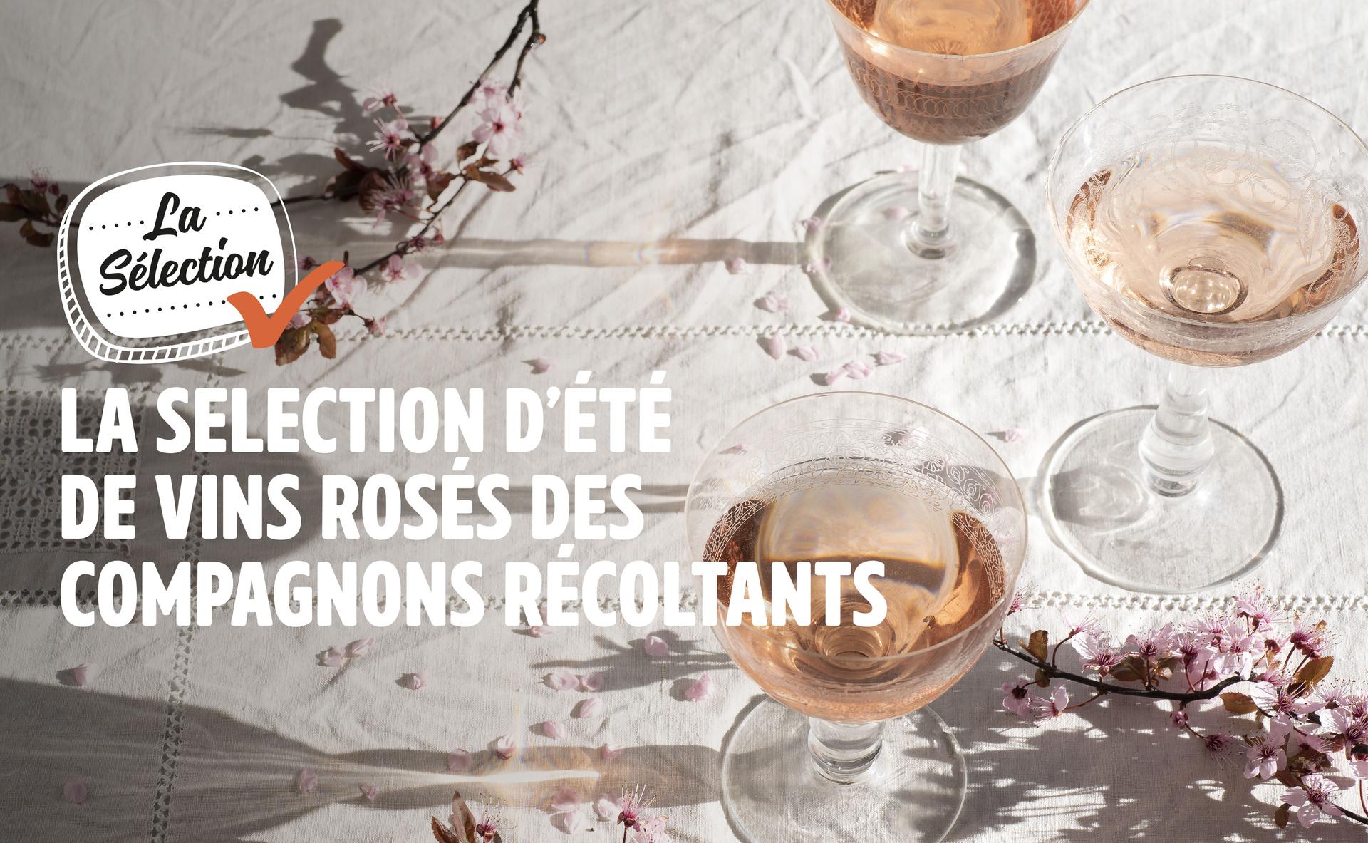 Les Compagnons Récoltants lancent leur sélection d’été de vins rosés