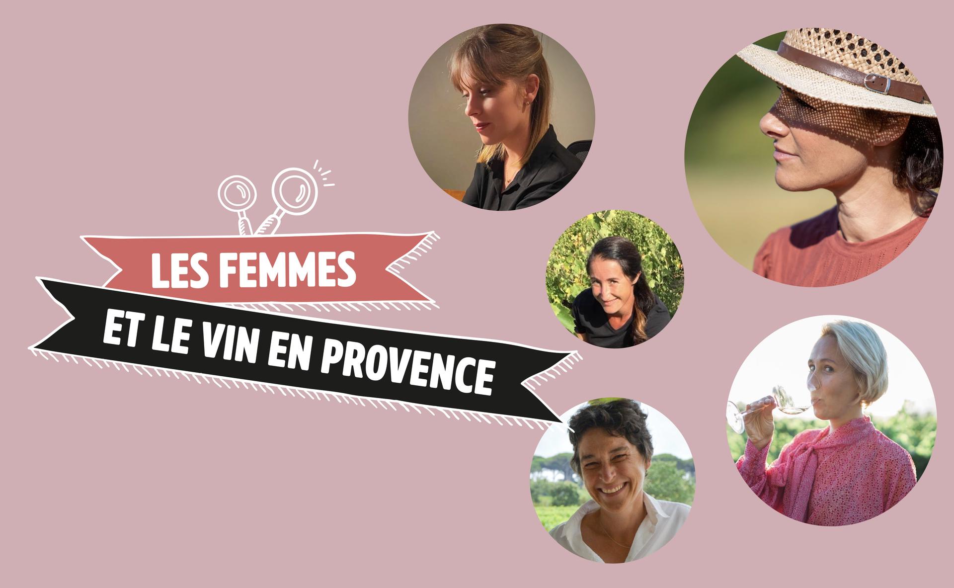 Les femmes et le vin en Provence