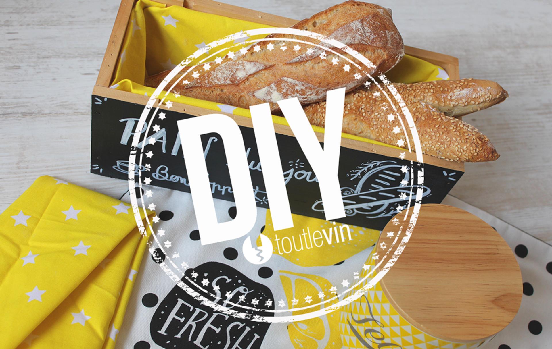 DIY : Réaliser une corbeille à pain pour vos brunchs et repas d'été