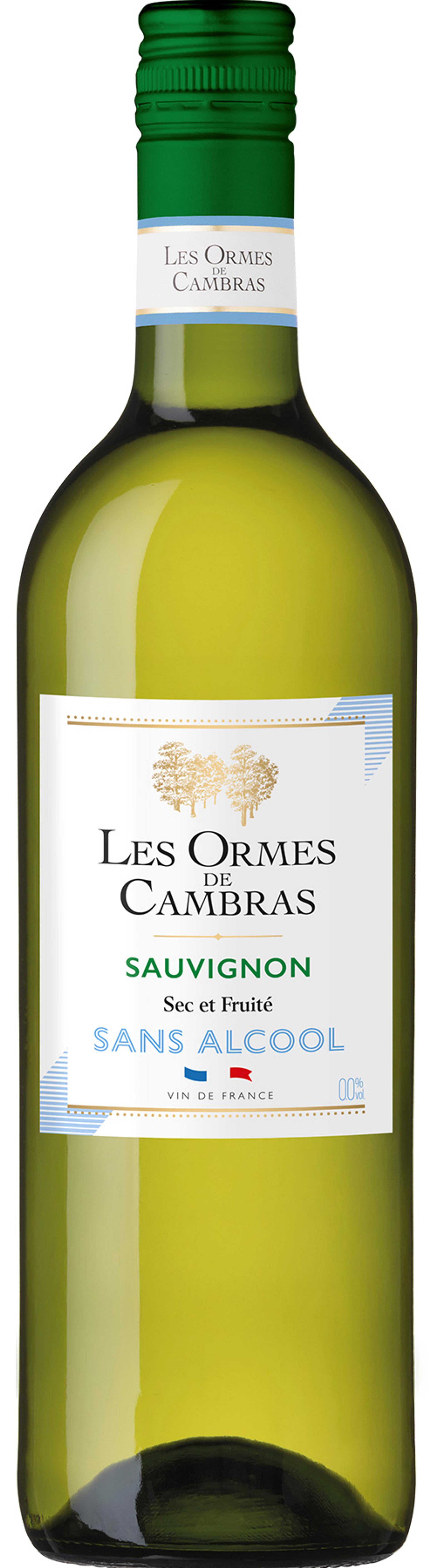 Les Ormes de Cambras Sauvignon sans alcool