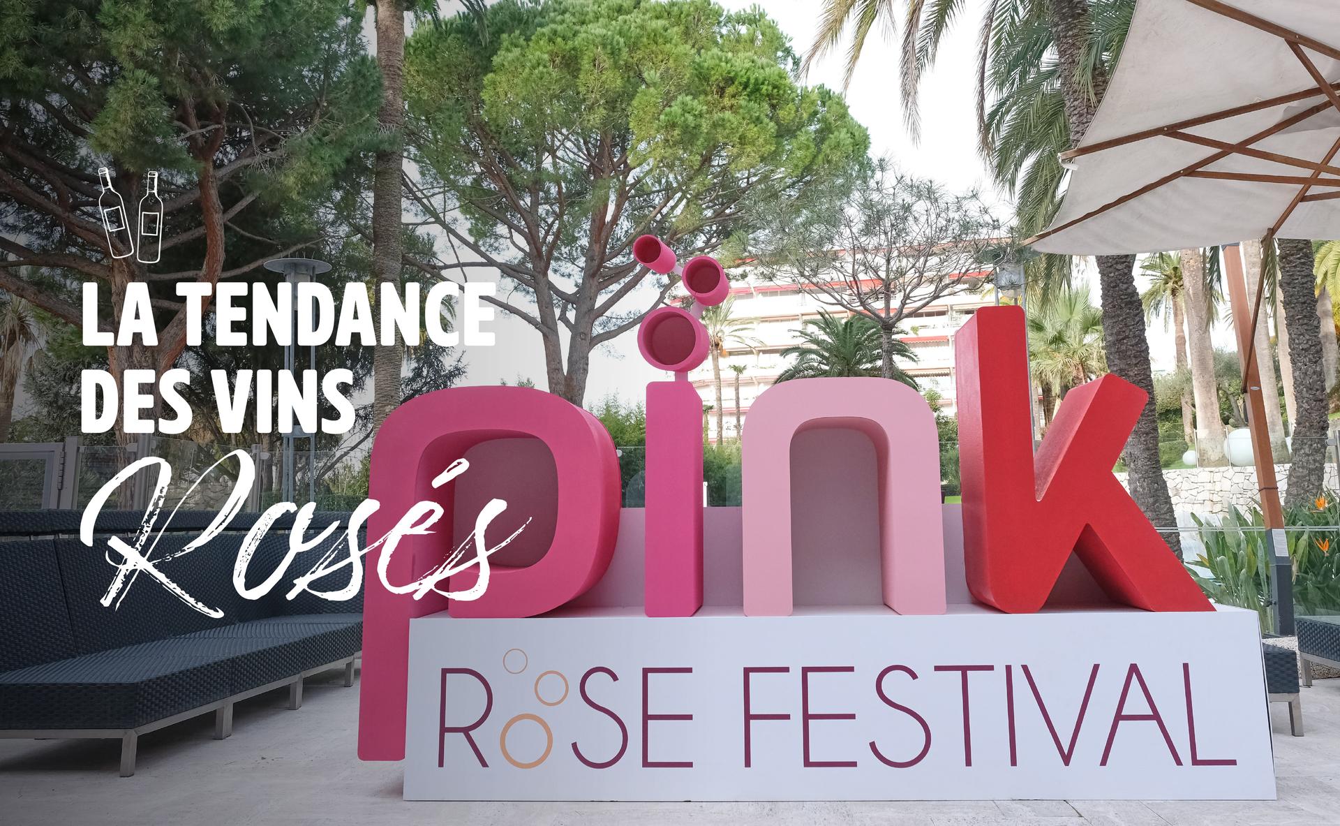 Pink Rosé Festival : tendance design des vins rosés 