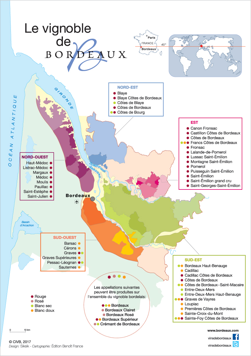 Source : Conseil Interprofessionnel du Vin de Bordeaux
