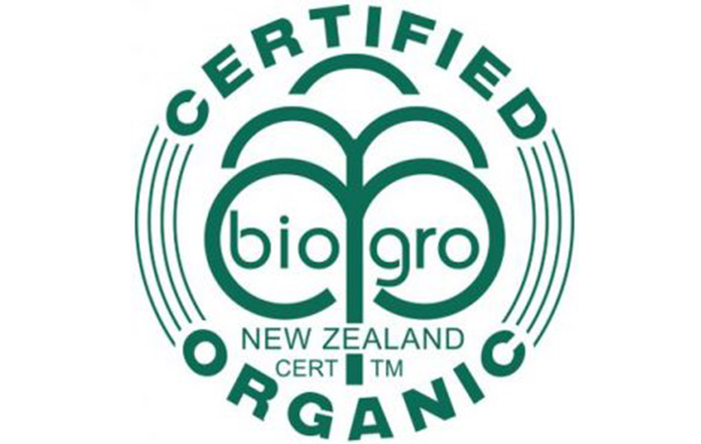 Label Bio Néo-Zélandais Biogro