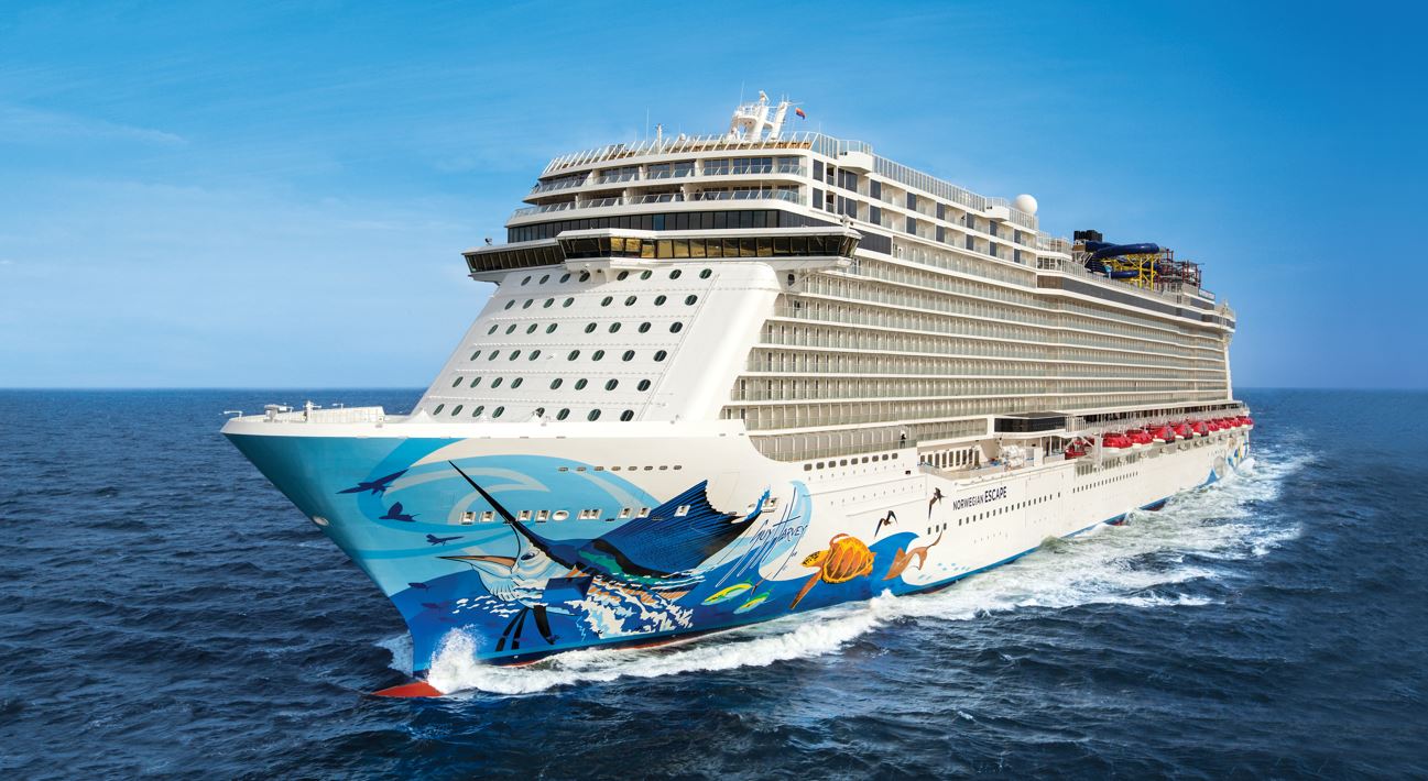 Le Norwegian Escape, un des navires de la compagnie Norwegian Cruise Line - crédit photo : NCL