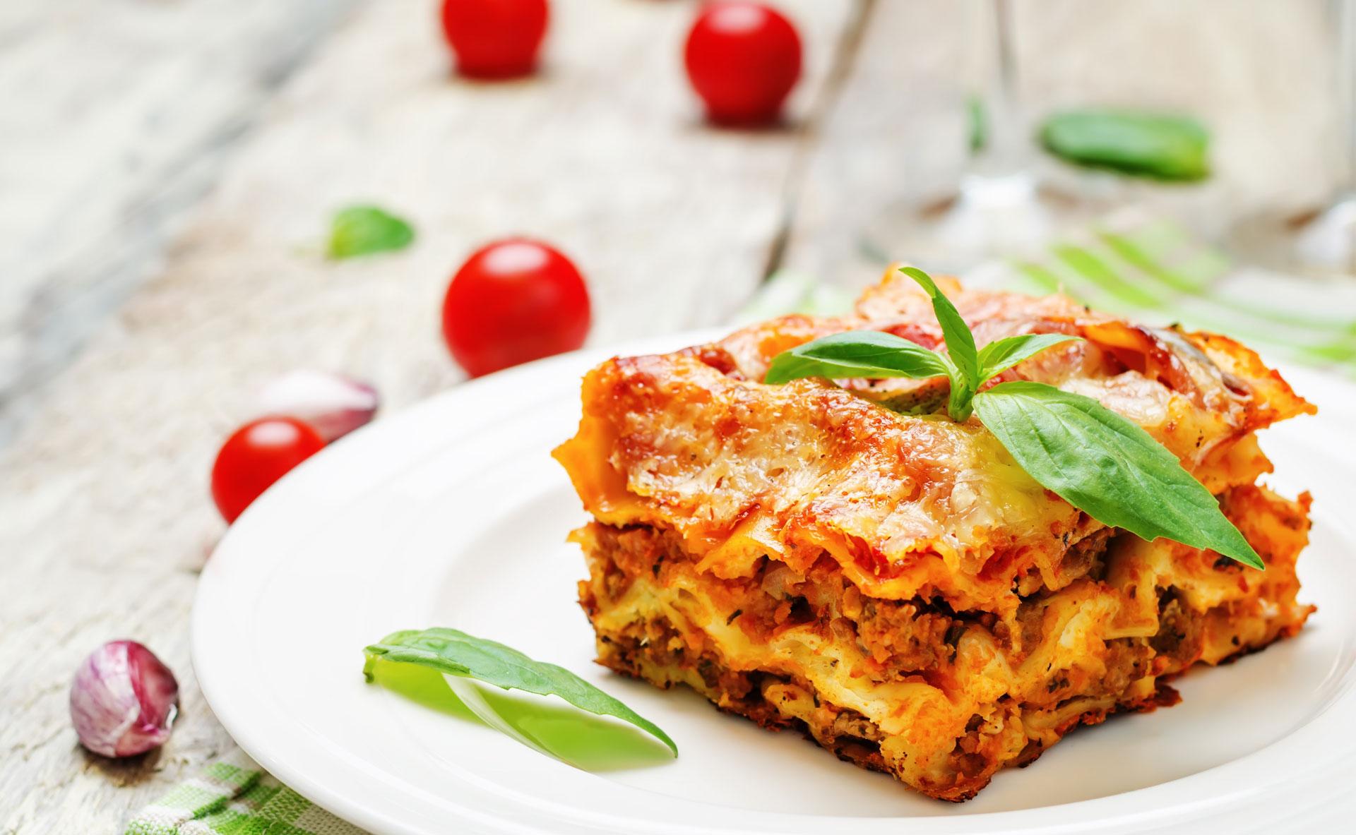 Lasagnes à la bolognaise
