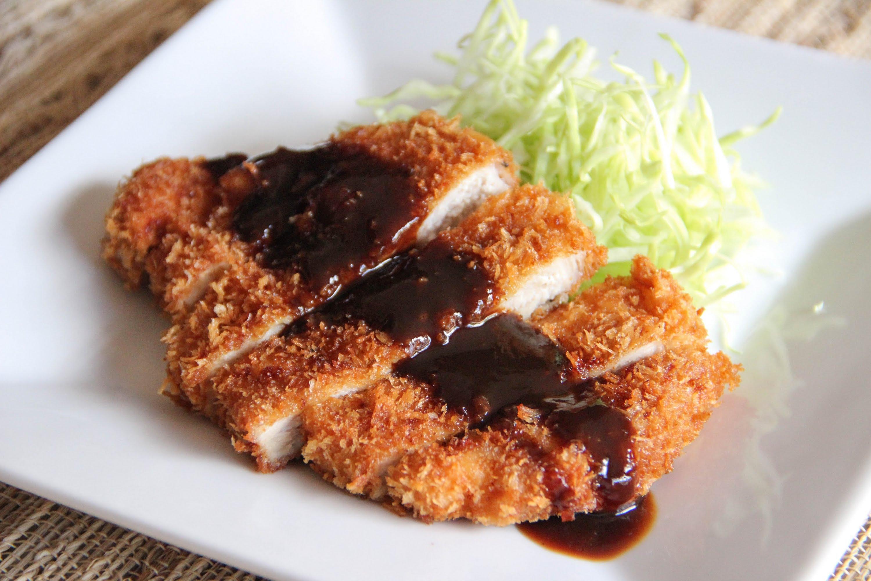 Notre recette de Tonkatsu (escalope de porc pané)