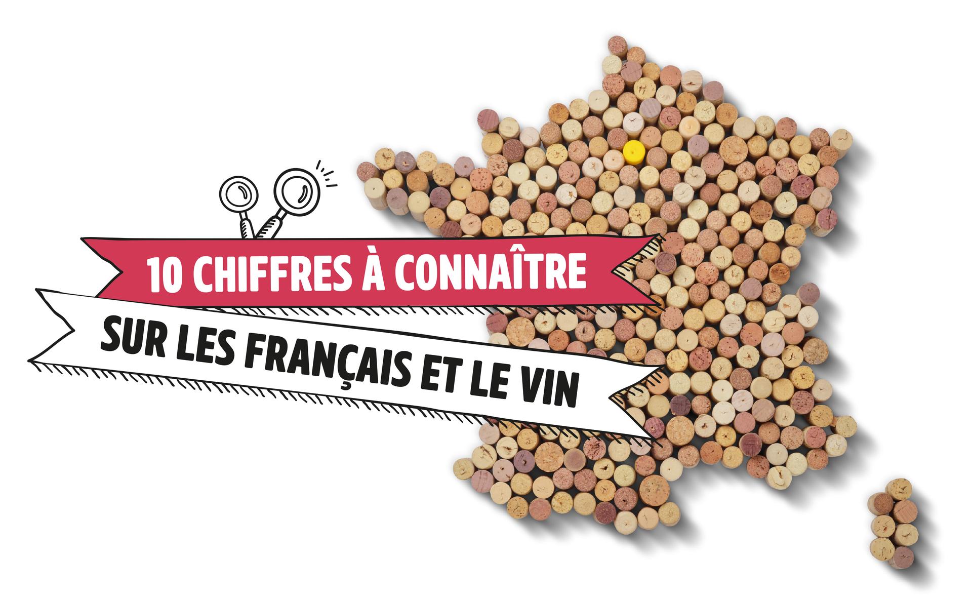 Infographie : 10 chiffres à connaître sur les Français et le vin