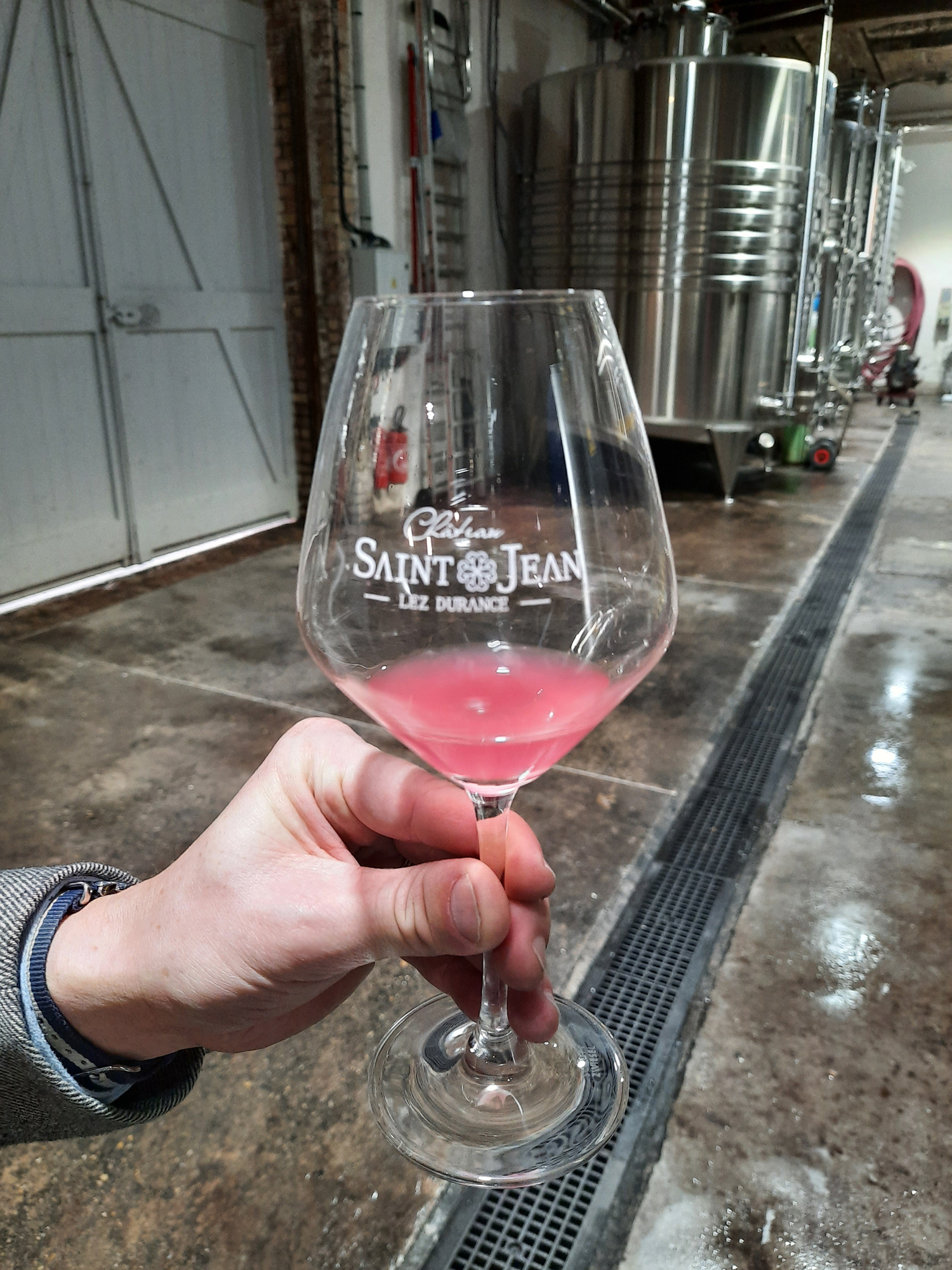 L’évolution du rosé au cours de la fermentation alcoolique en cuve