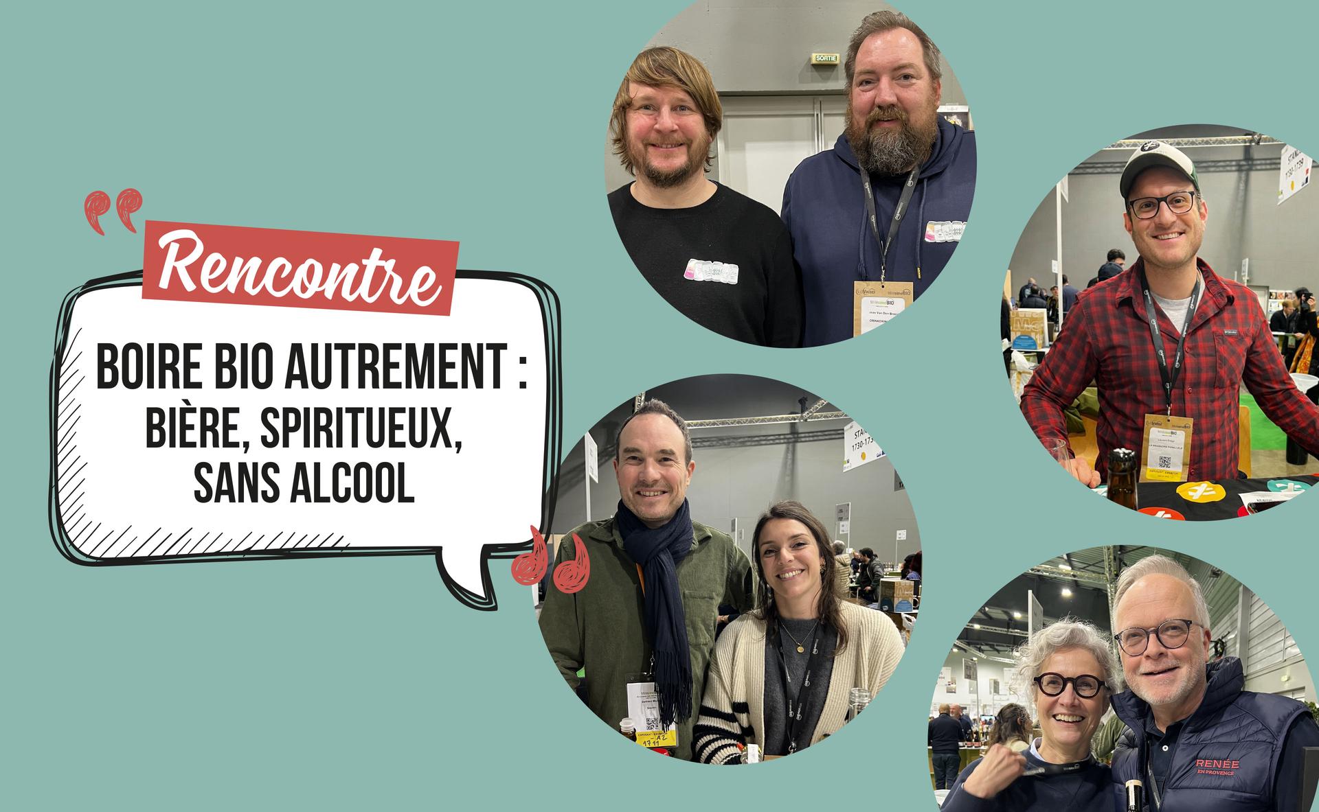 Boire bio autrement : bière, spiritueux, sans alcool