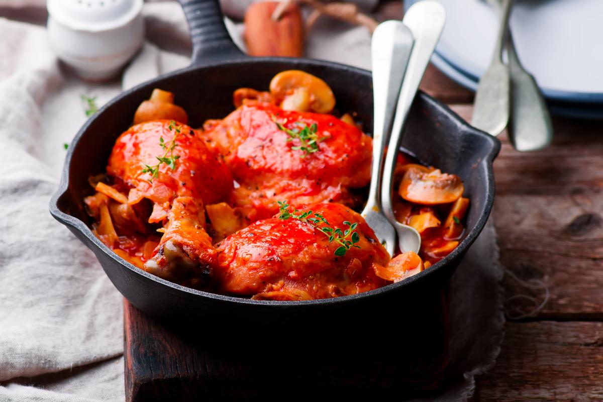 Notre recette de Poulet marengo