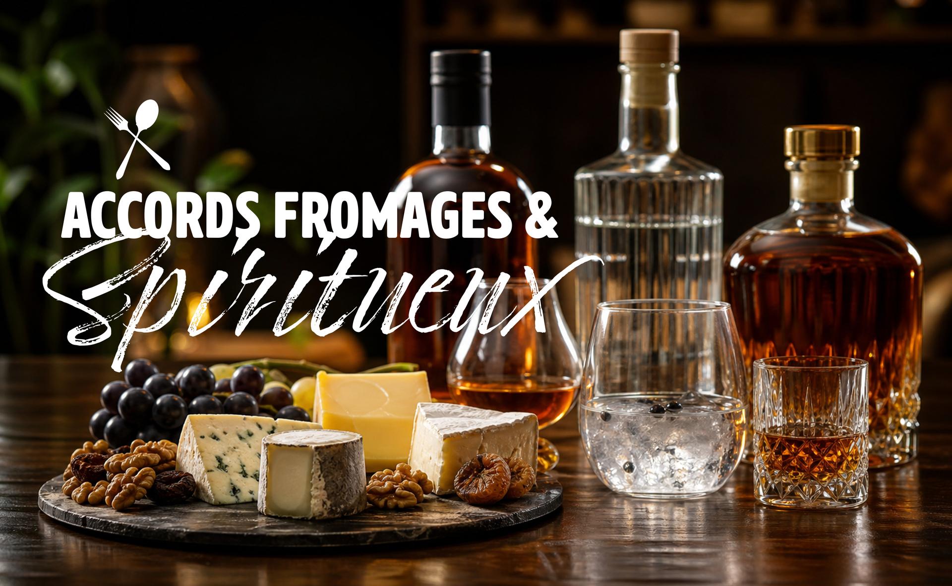 Accords fromages & spiritueux : ce qu'il faut savoir