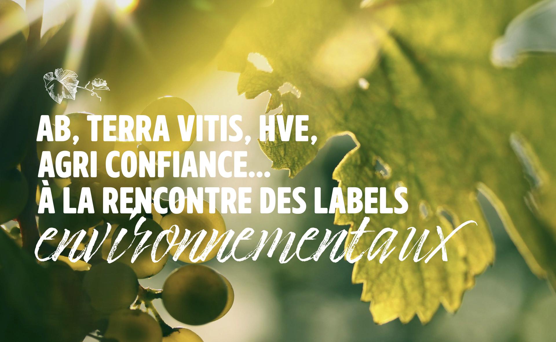 AB, Terra Vitis, HVE, Agri Confiance… à la rencontre des labels environnementaux