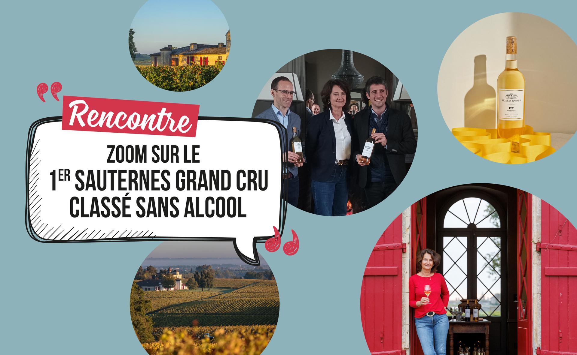 Zoom sur le 1er Sauternes Grand Cru classé sans alcool