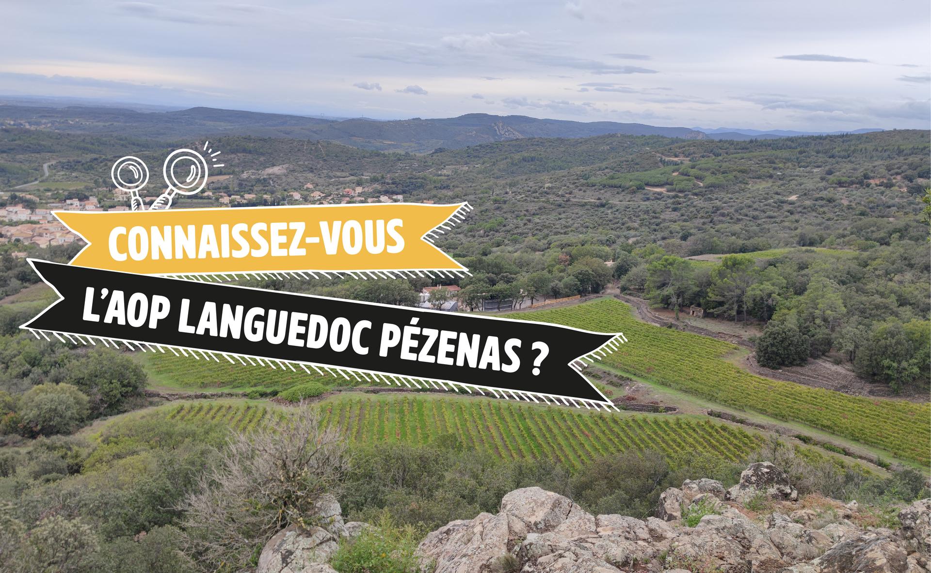 Connaissez-vous l’AOP Languedoc Pézenas ?