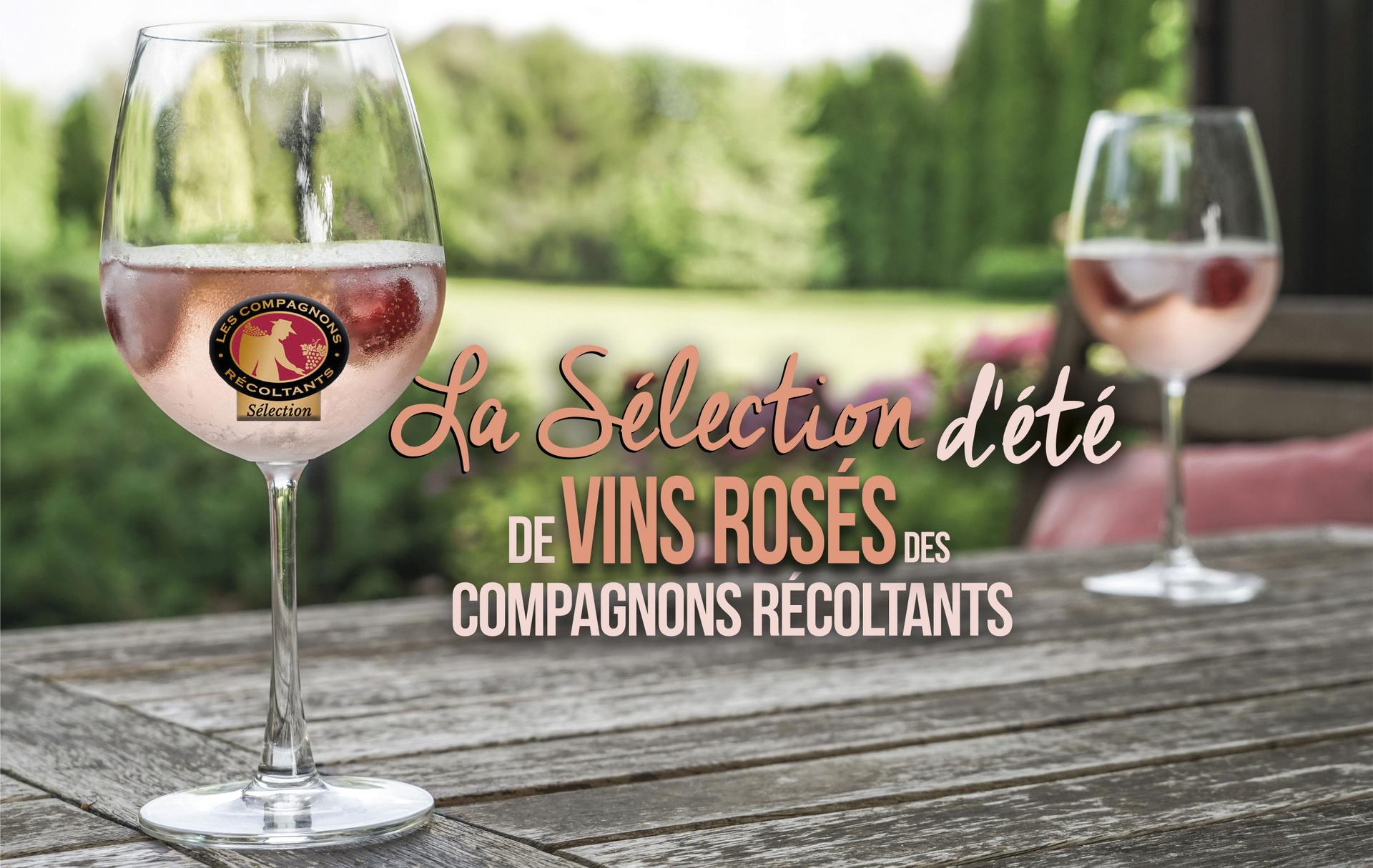 Les Compagnons Récoltants lancent leur sélection d’été de vins rosés
