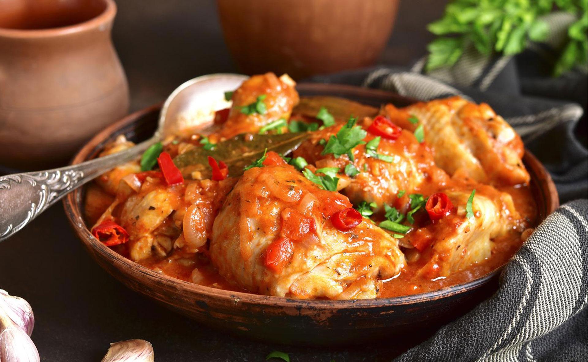 Cari de poulet réunionnais