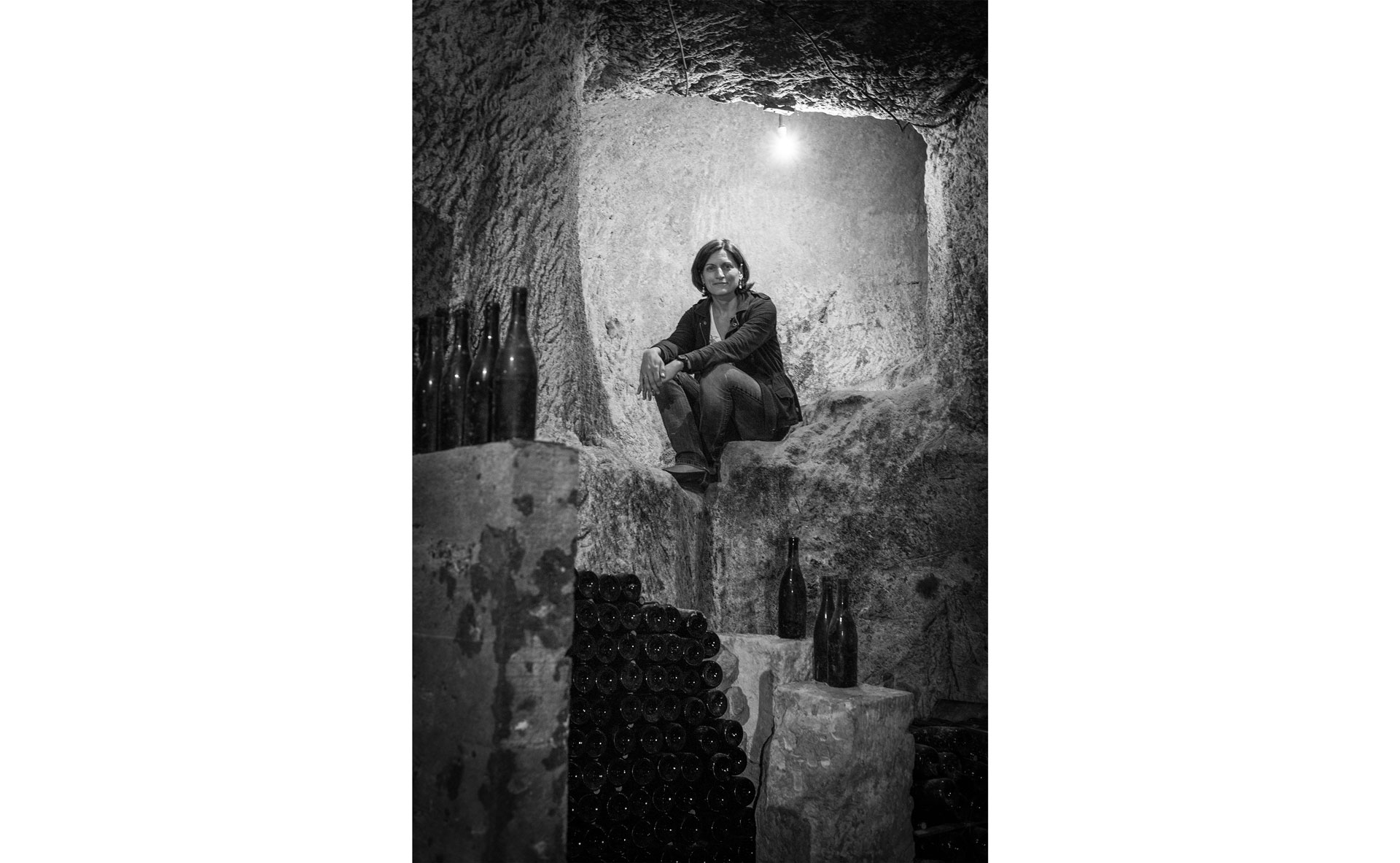 Amélie, au cœur des caves médiévales
