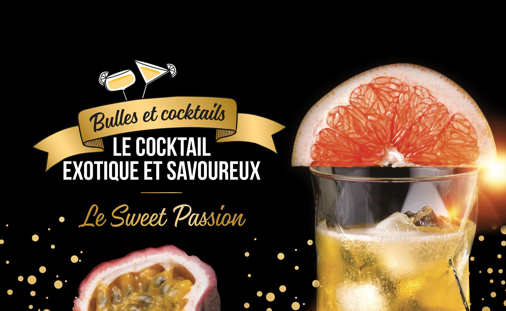 Cocktail : Le Sweet Passion