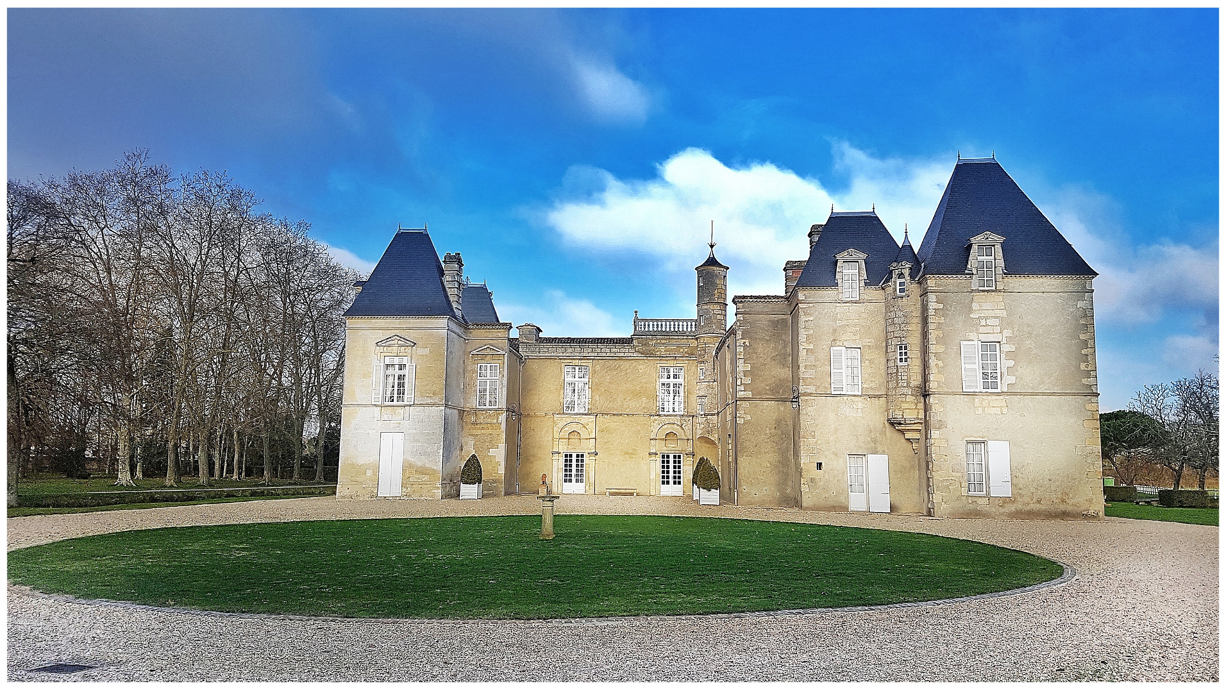 La bâtisse du Château d'Issan