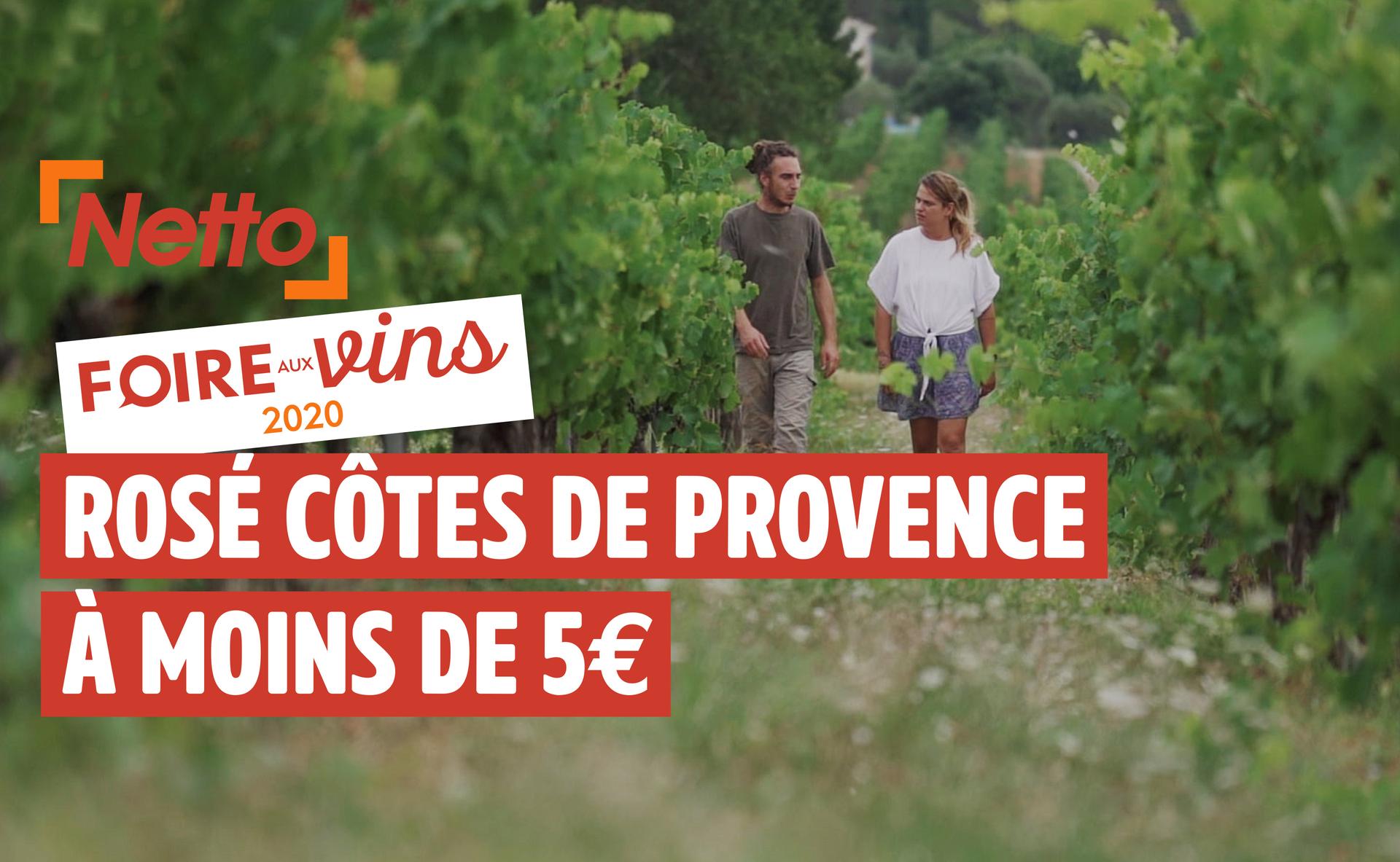 Foire aux vins 2020 : AOP Côtes de Provence