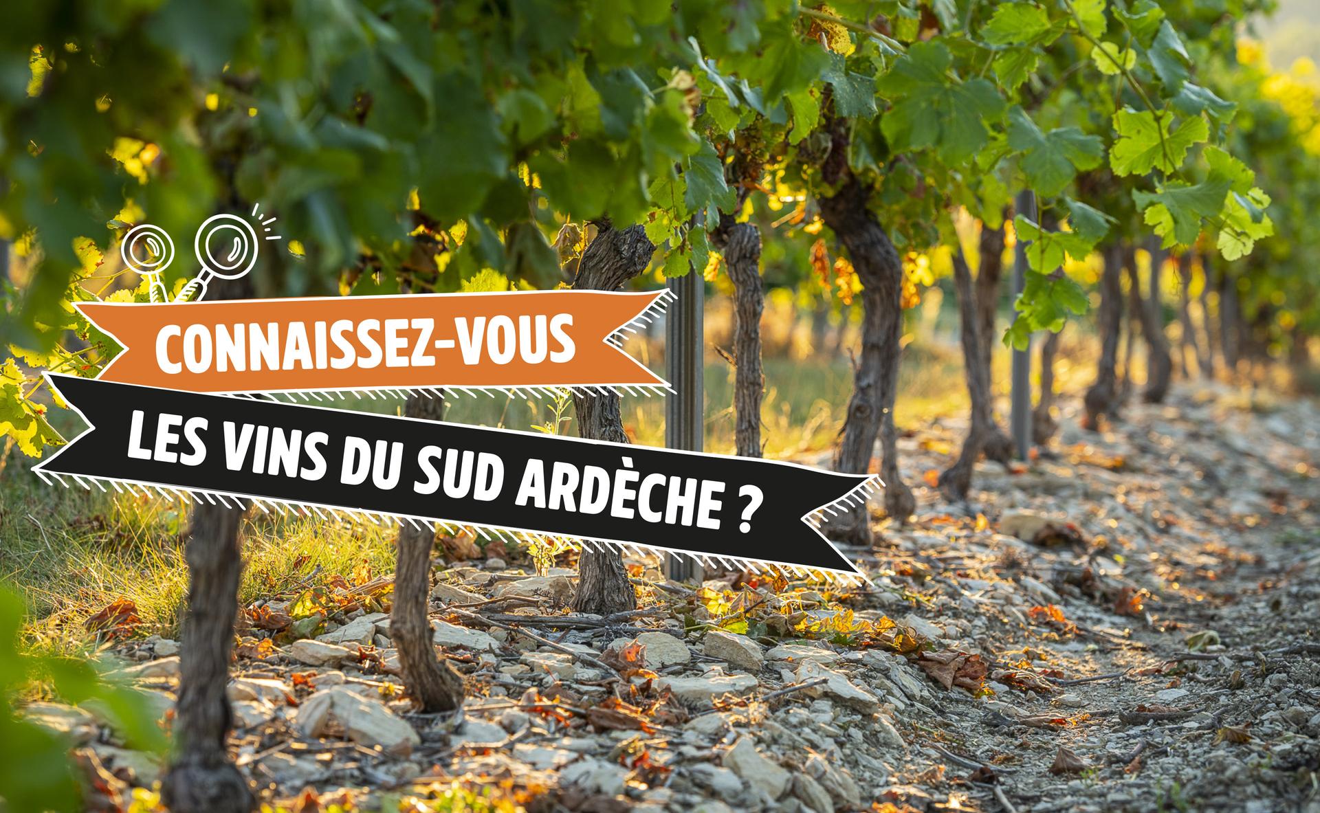 Connaissez-vous les vins du Sud Ardèche ?
