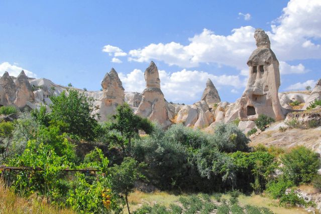 Paysage troglodyte de Cappadoce