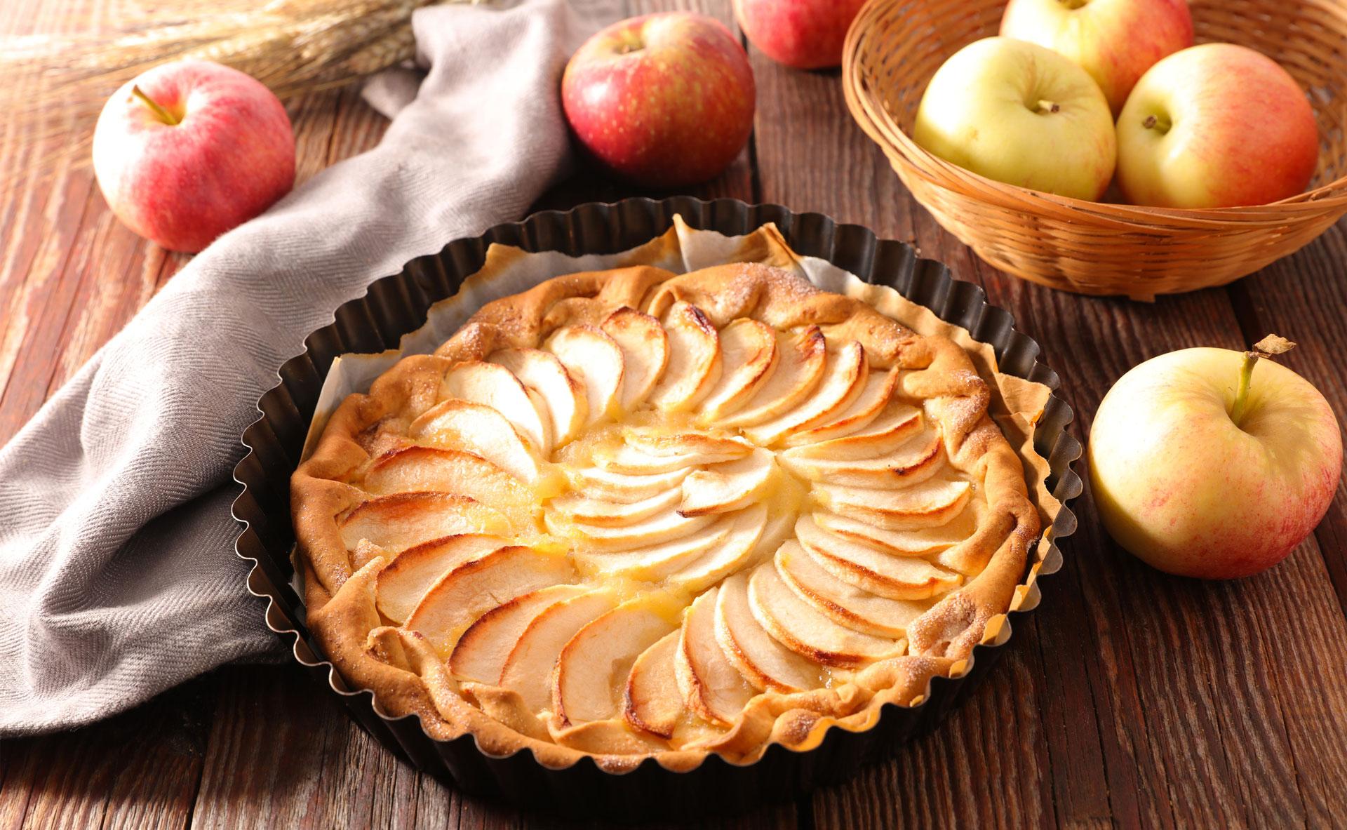Tarte aux pommes