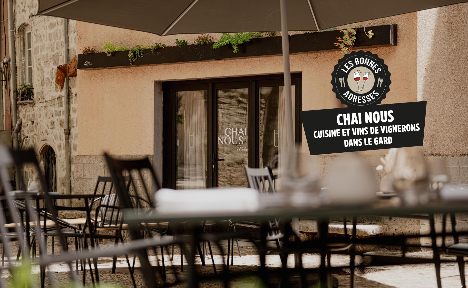 Dans le Gard, "Chai Nous" fait rimer cuisine et vins de vignerons