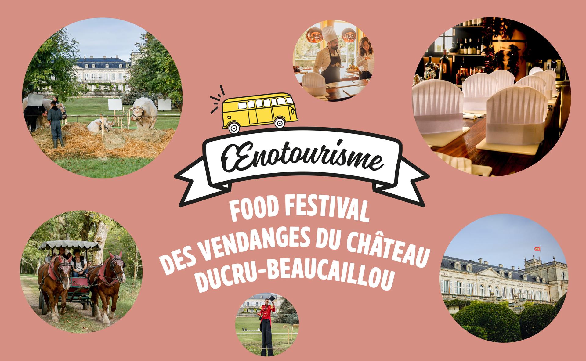 Le Food Festival des vendanges du Château Ducru-Beaucaillou dans le Médoc