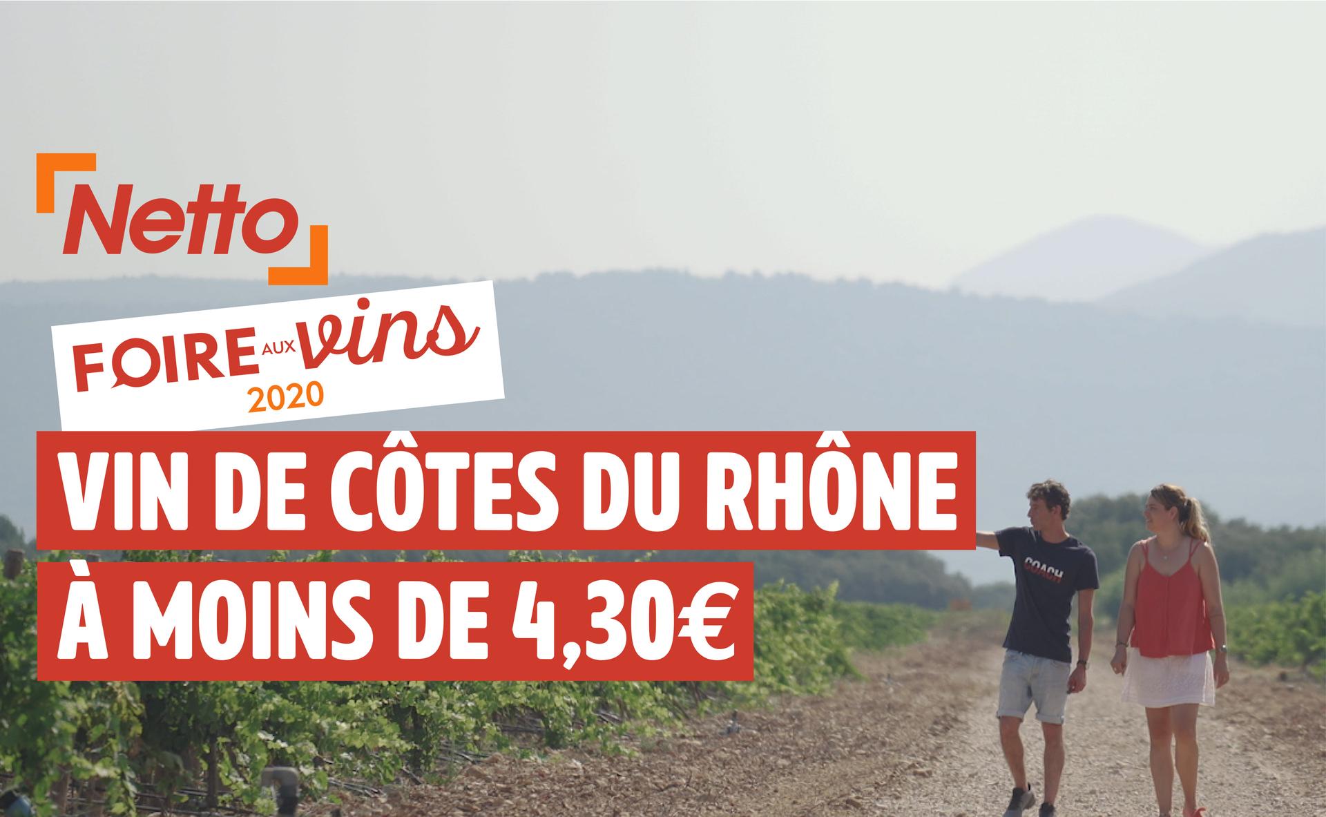 Foire aux vins 2020 : AOP Côtes du Rhône Village Plan de Dieu