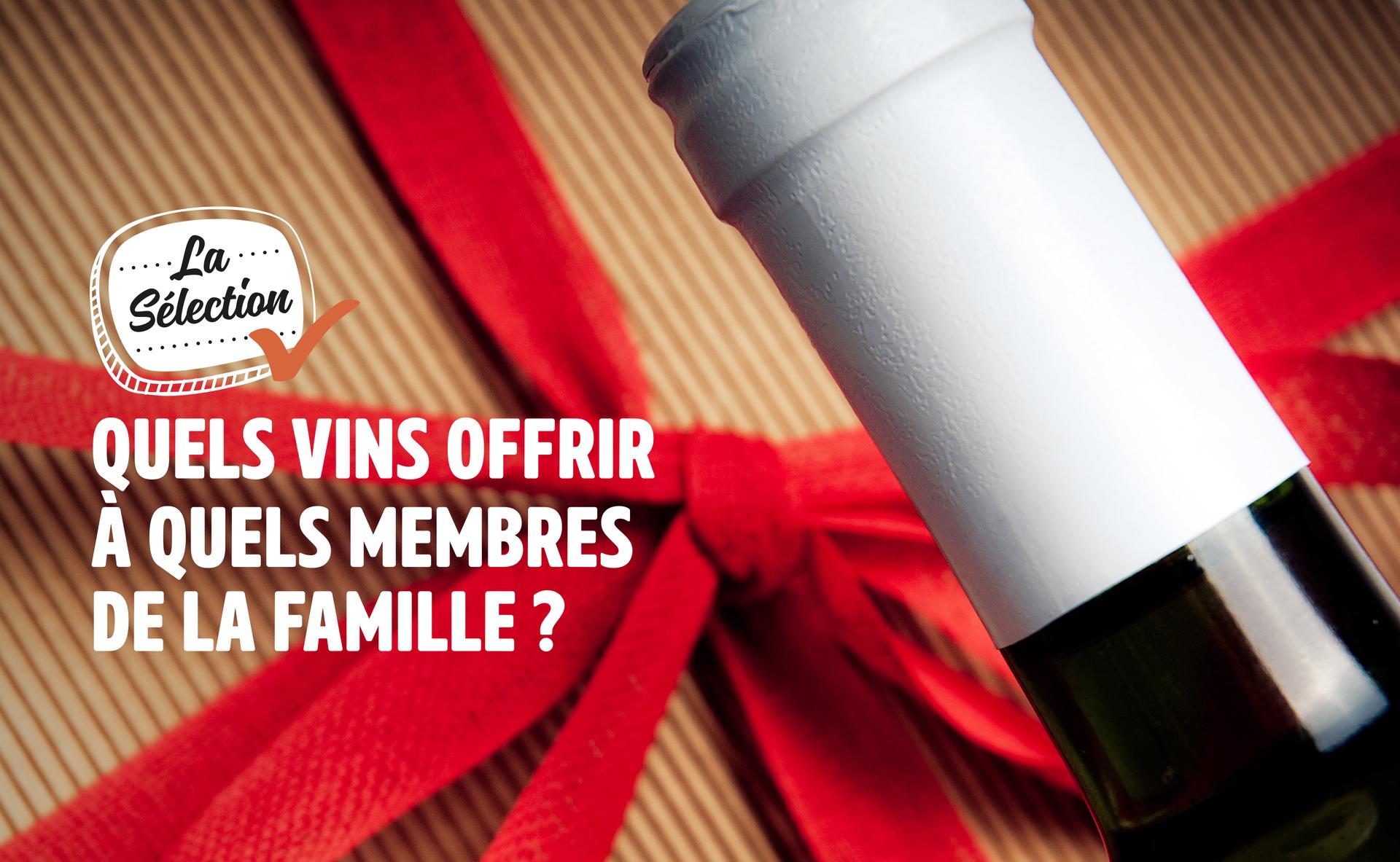 Cadeaux de Noël : quels vins offrir à quels membres de la famille ?