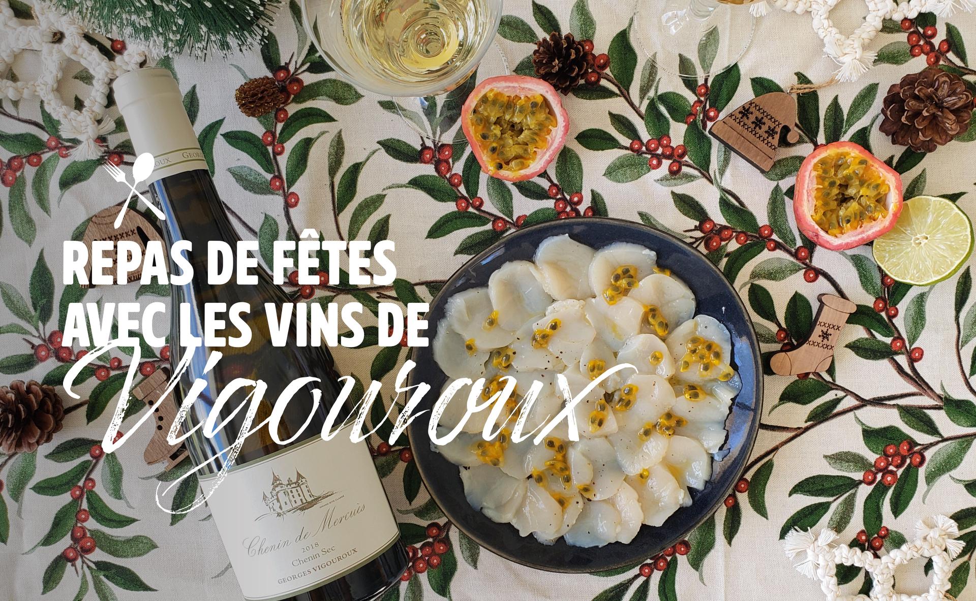 Repas de fêtes avec les vins Vigouroux