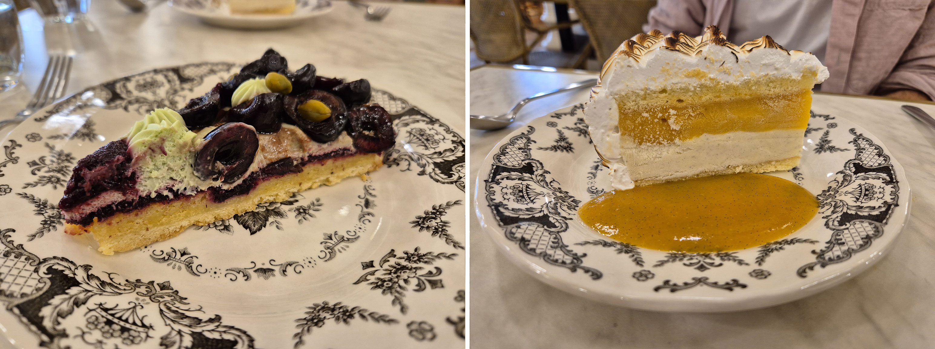 Les desserts à Amicis