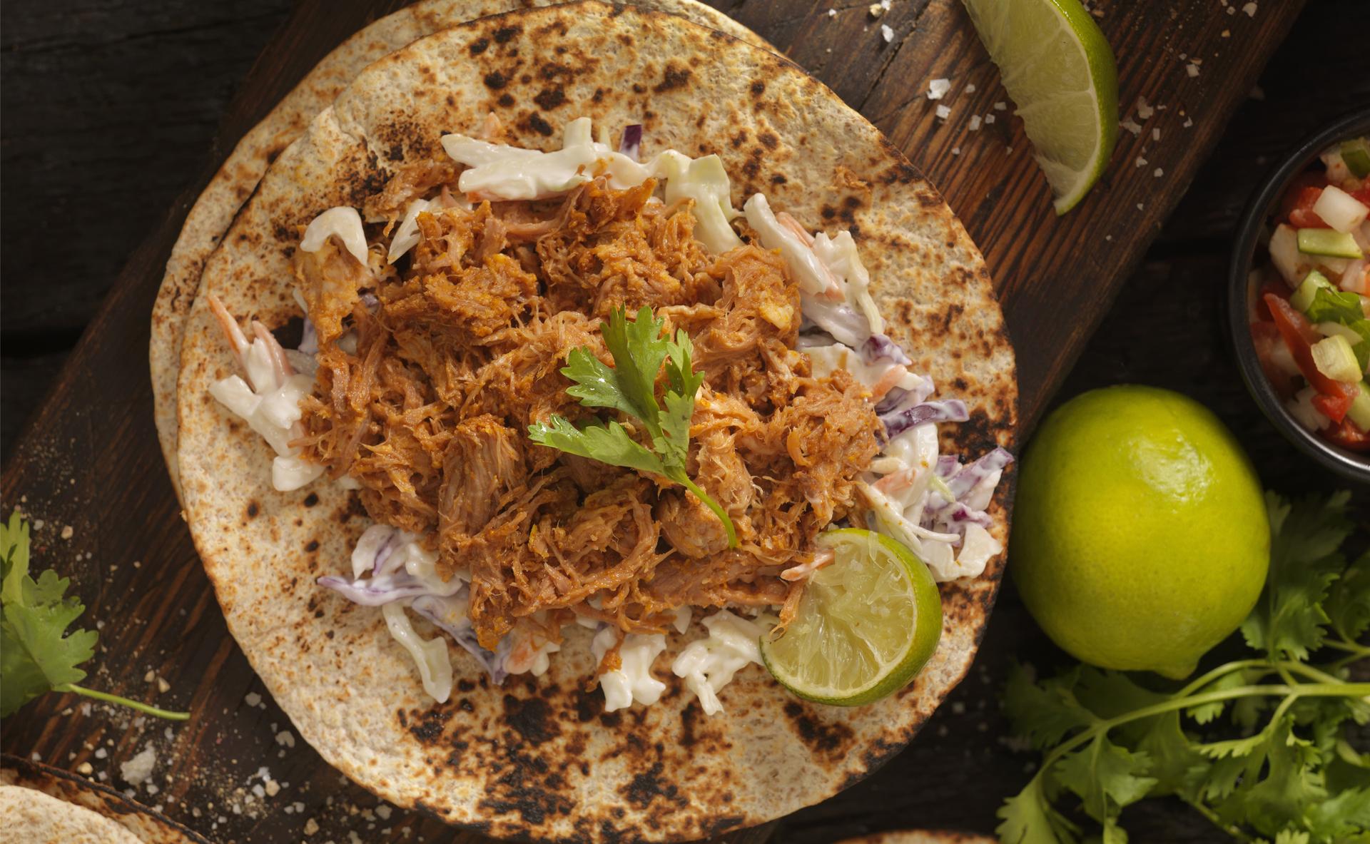 Pulled pork (porc effiloché)