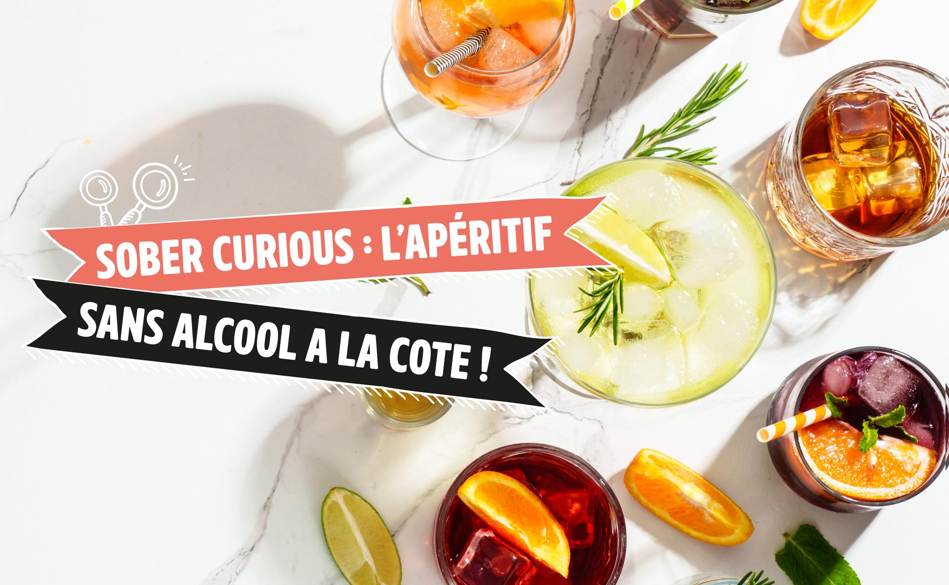 Sober Curious : l'apéro sans alcool a la cote !