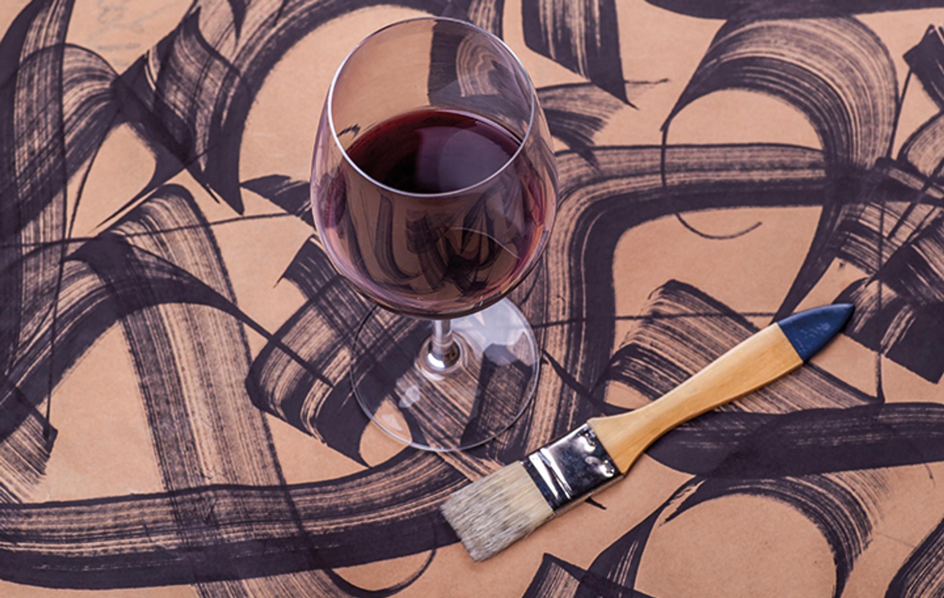 Le vin et l'art contemporain