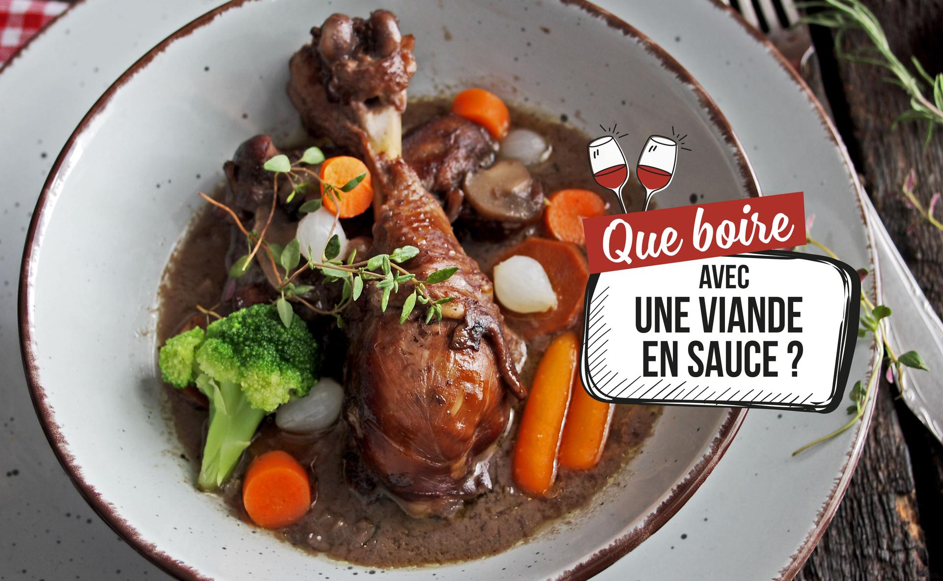 Viandes en sauces et vins : le bon accord