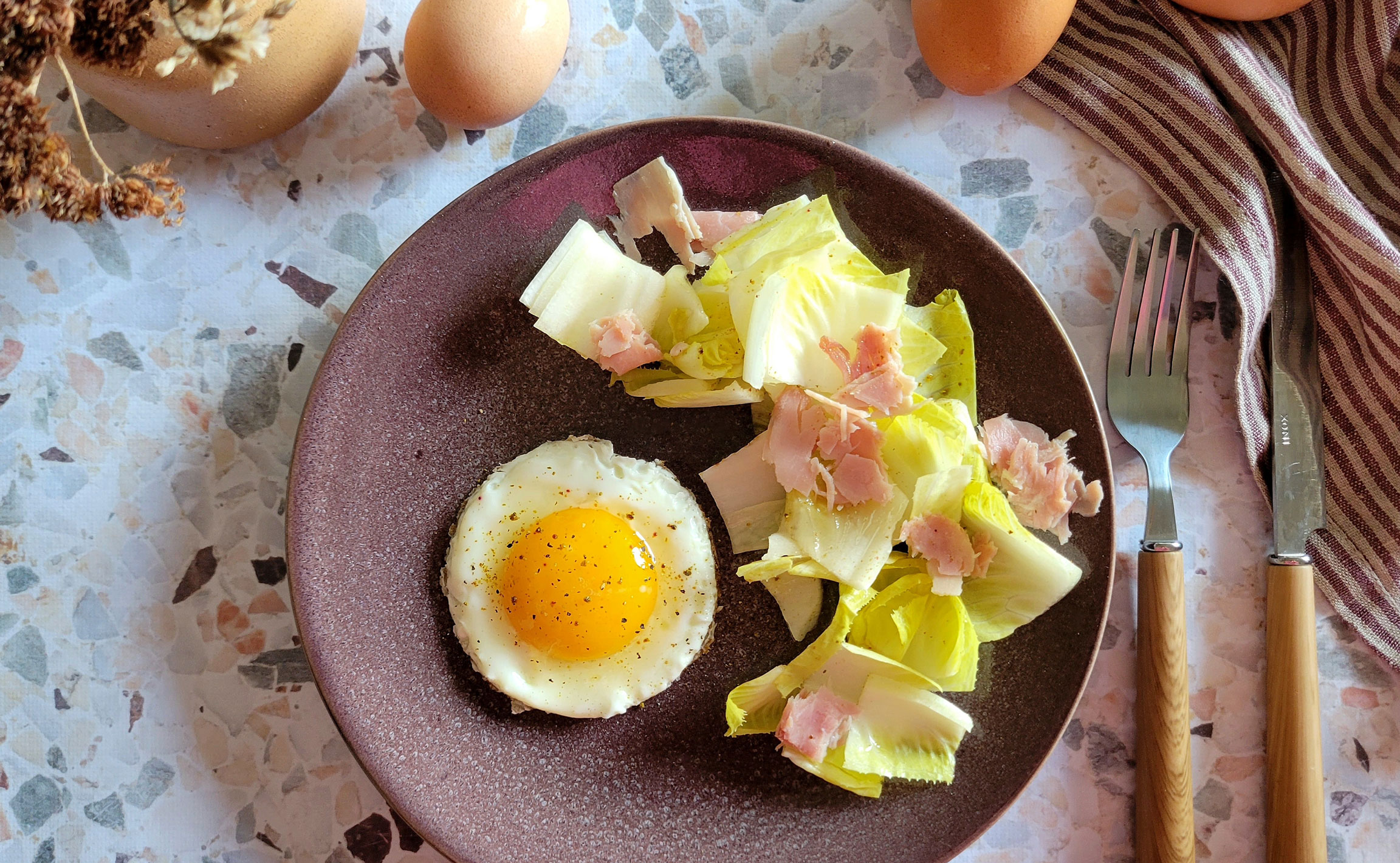 L’œuf au plat - crédit photo : @Camille in Bordeaux